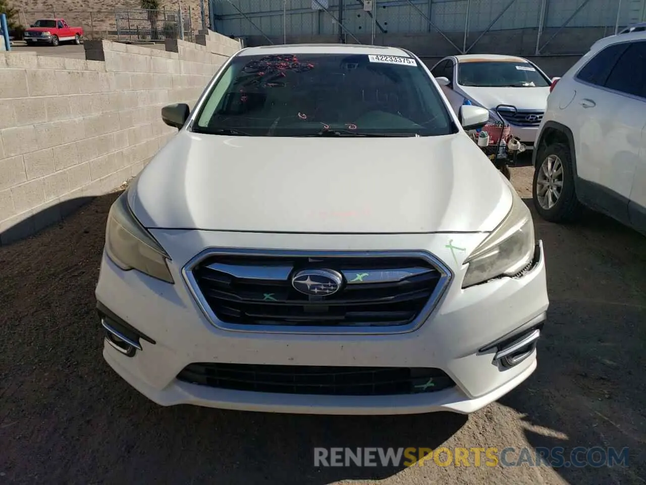 5 Фотография поврежденного автомобиля 4S3BNEN61K3012423 SUBARU LEGACY 2019