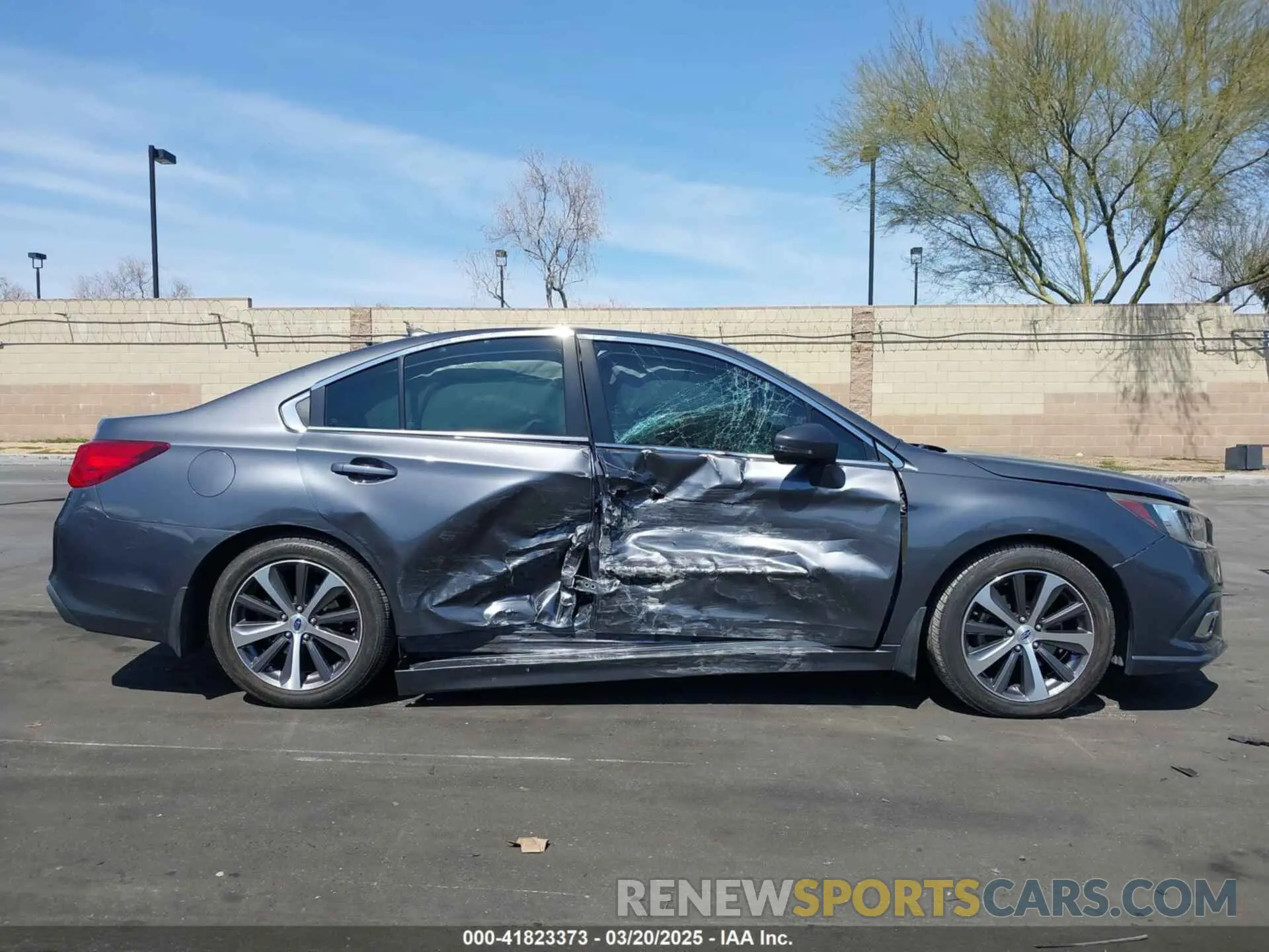 13 Photograph of a damaged car 4S3BNEN63K3003626 SUBARU LEGACY 2019