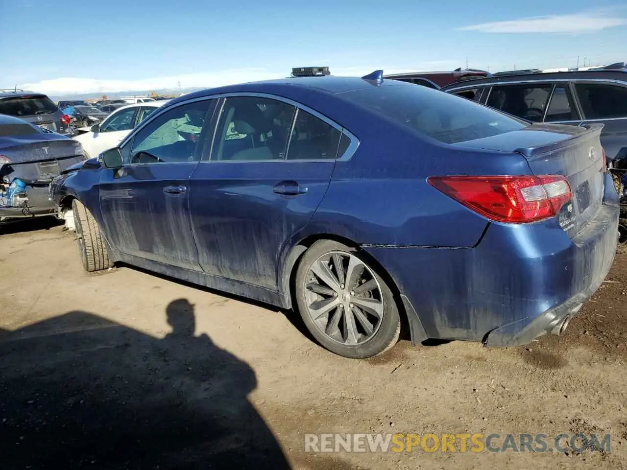 2 Photograph of a damaged car 4S3BNEN63K3008924 SUBARU LEGACY 2019