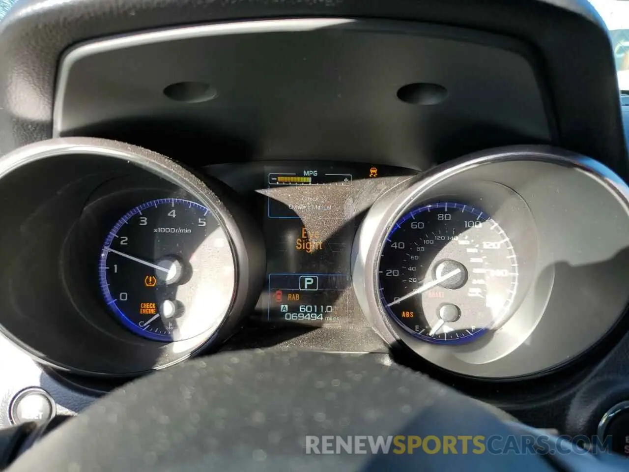 9 Photograph of a damaged car 4S3BNEN63K3008924 SUBARU LEGACY 2019