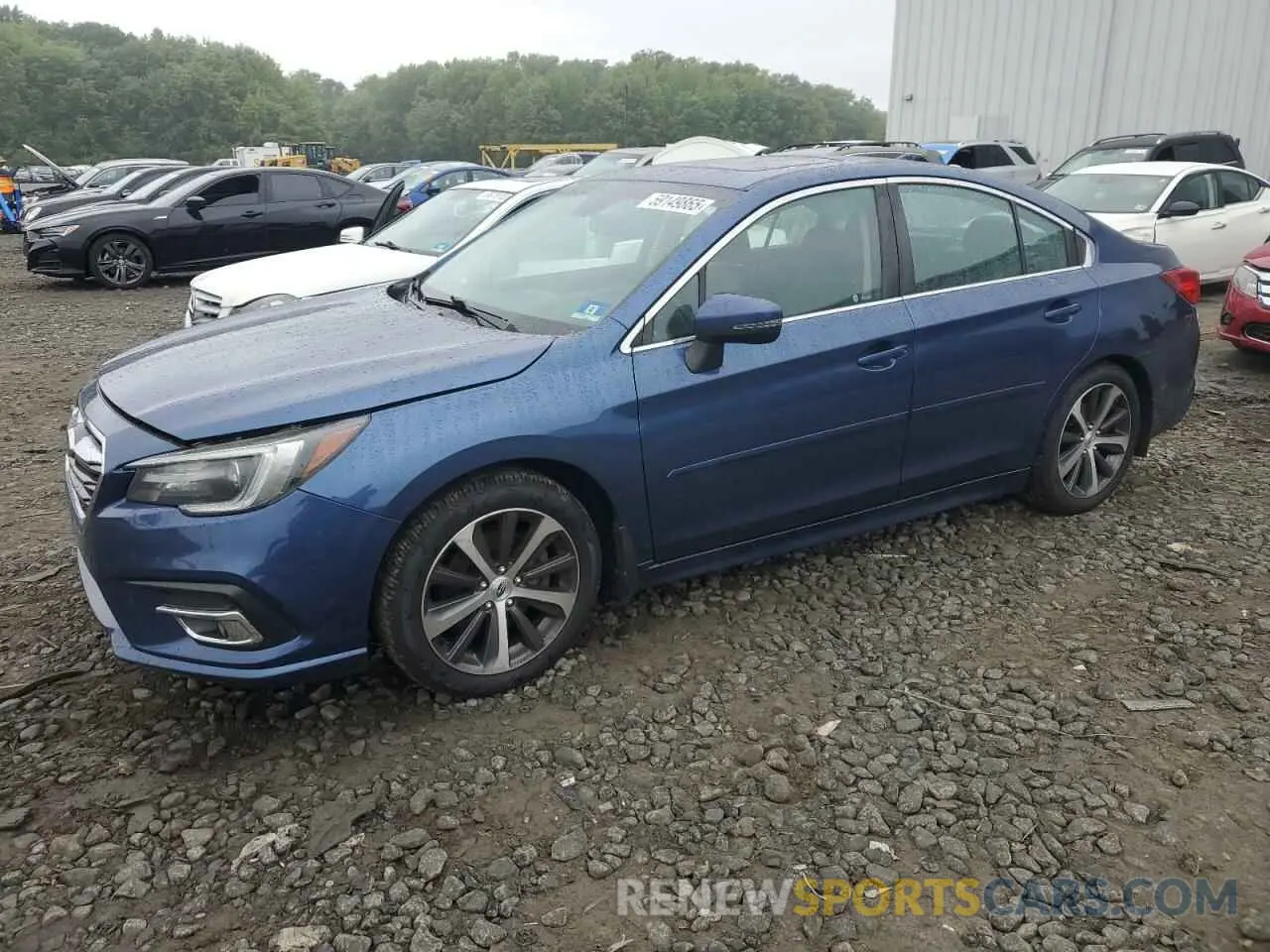 1 Photograph of a damaged car 4S3BNEN64K3033198 SUBARU LEGACY 2019