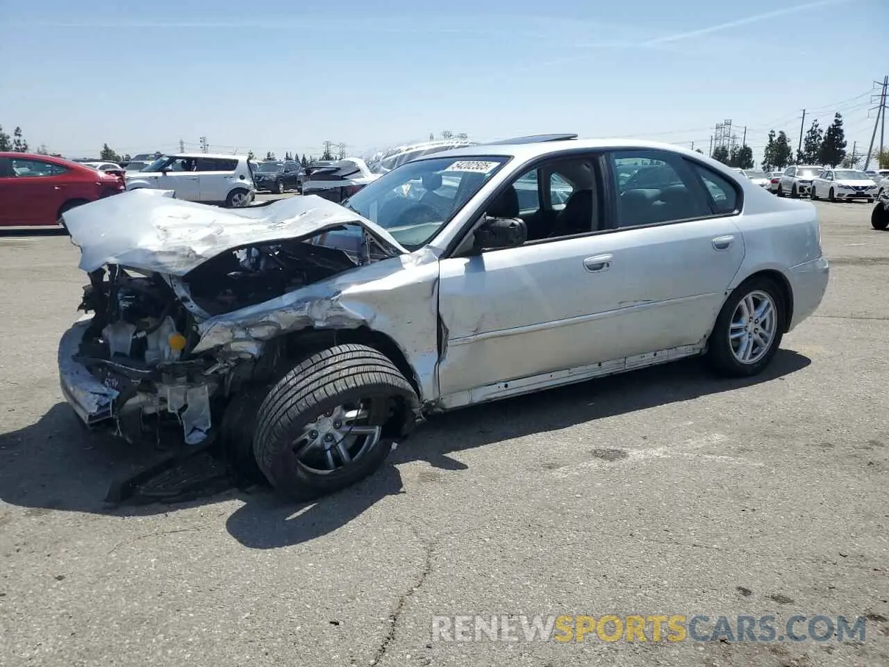 1 Фотография поврежденного автомобиля 4S3BL626157217138 SUBARU LEGACY 2020
