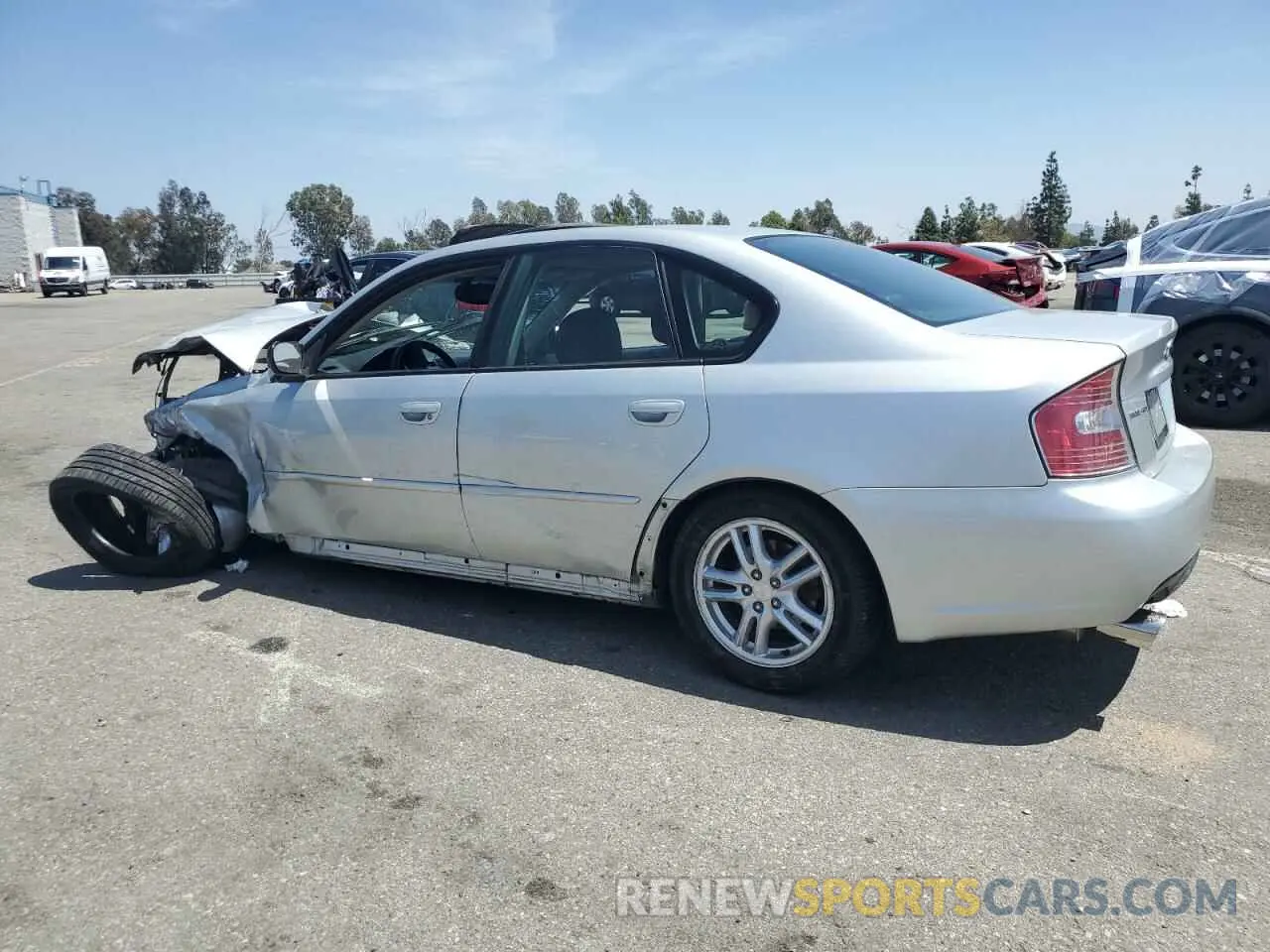 2 Фотография поврежденного автомобиля 4S3BL626157217138 SUBARU LEGACY 2020
