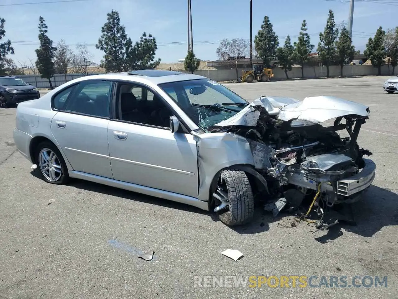4 Фотография поврежденного автомобиля 4S3BL626157217138 SUBARU LEGACY 2020