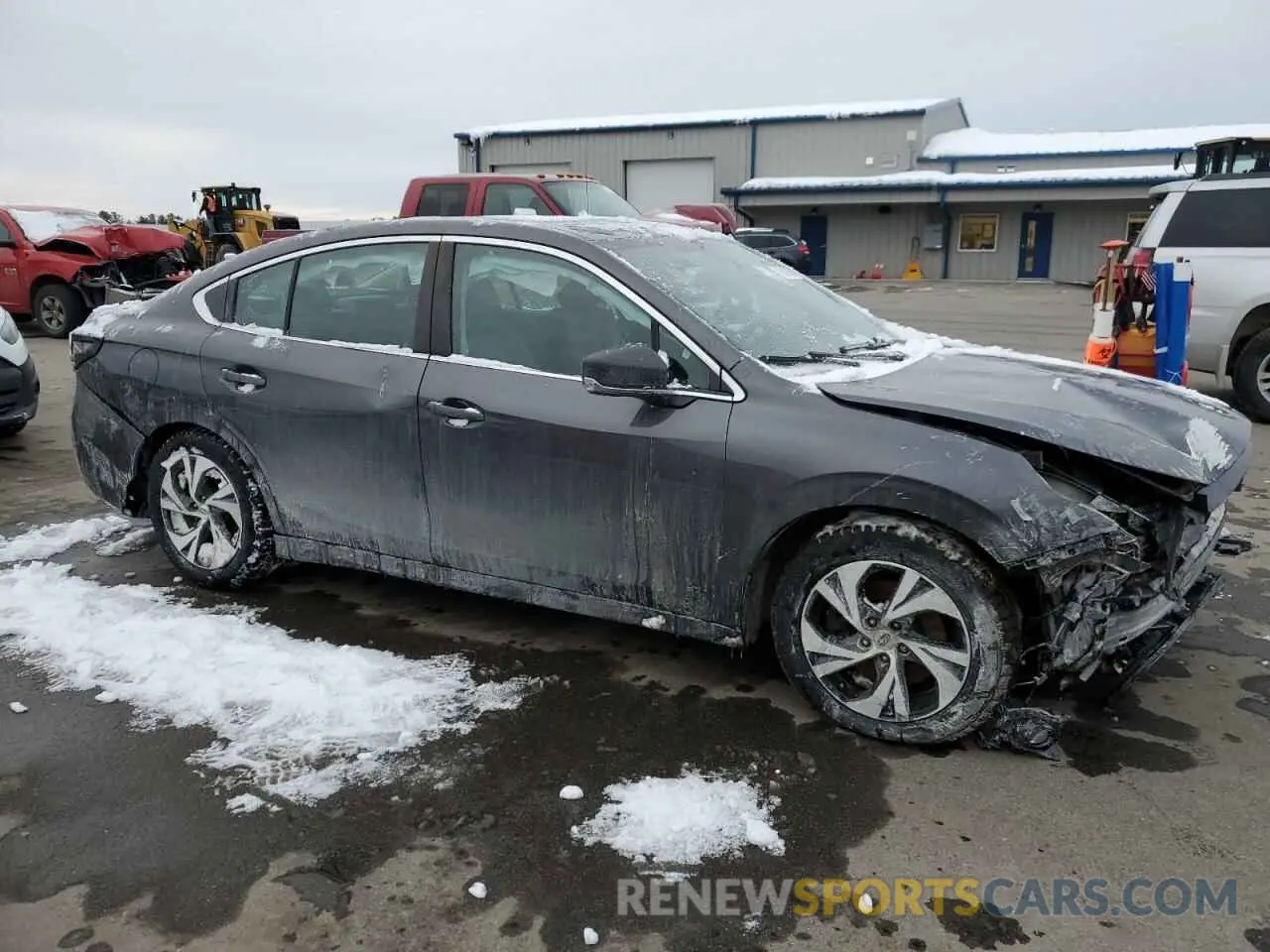 4 Photograph of a damaged car 4S3BWAB61L3005080 SUBARU LEGACY 2020