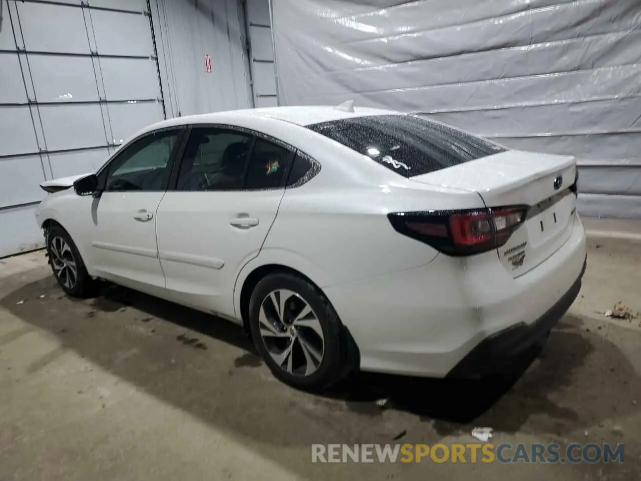 2 Photograph of a damaged car 4S3BWAB63L3011186 SUBARU LEGACY 2020