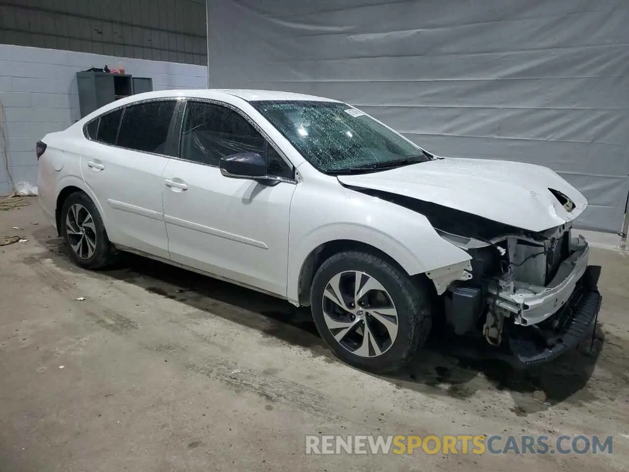 4 Photograph of a damaged car 4S3BWAB63L3011186 SUBARU LEGACY 2020