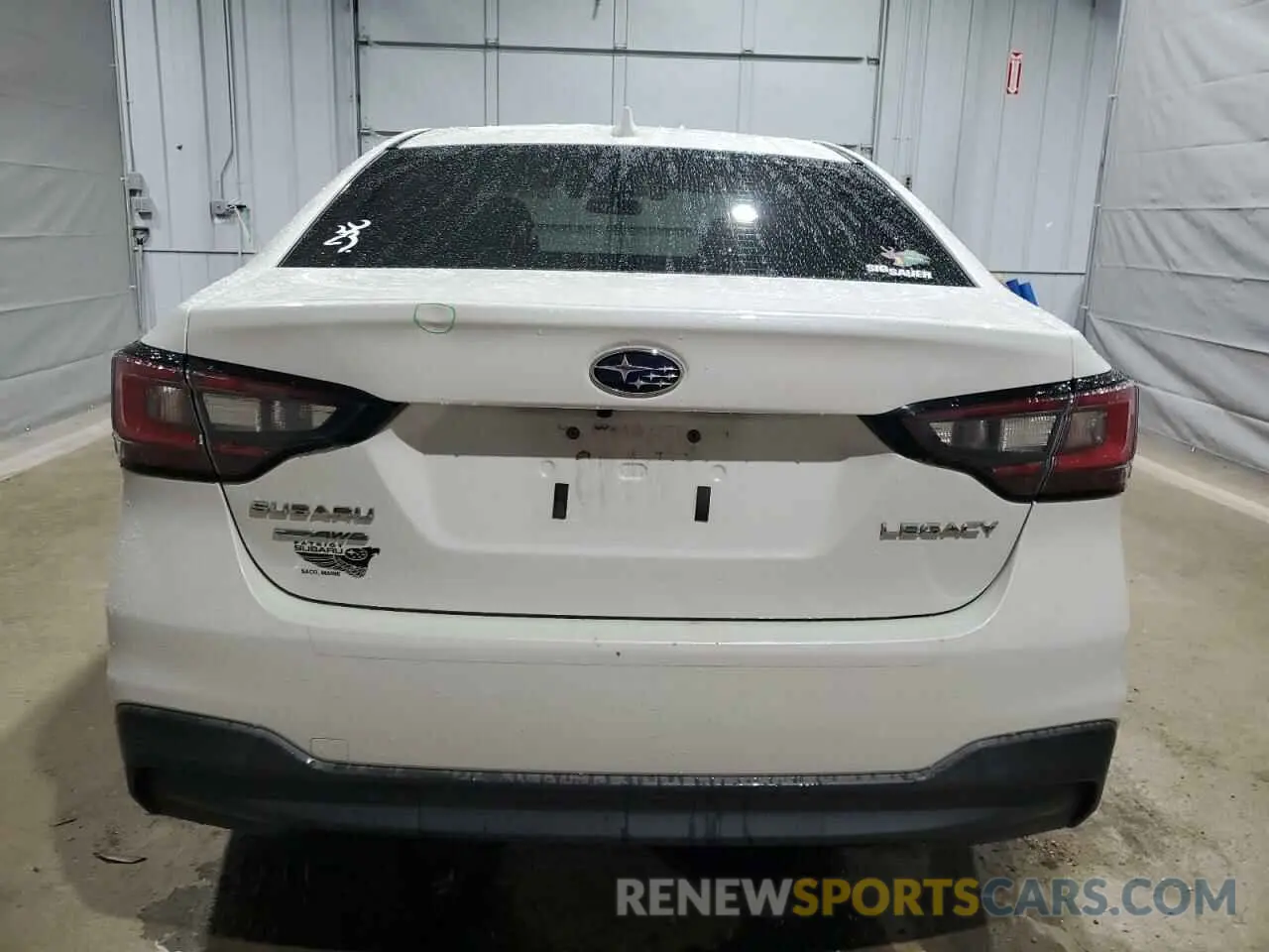 6 Photograph of a damaged car 4S3BWAB63L3011186 SUBARU LEGACY 2020