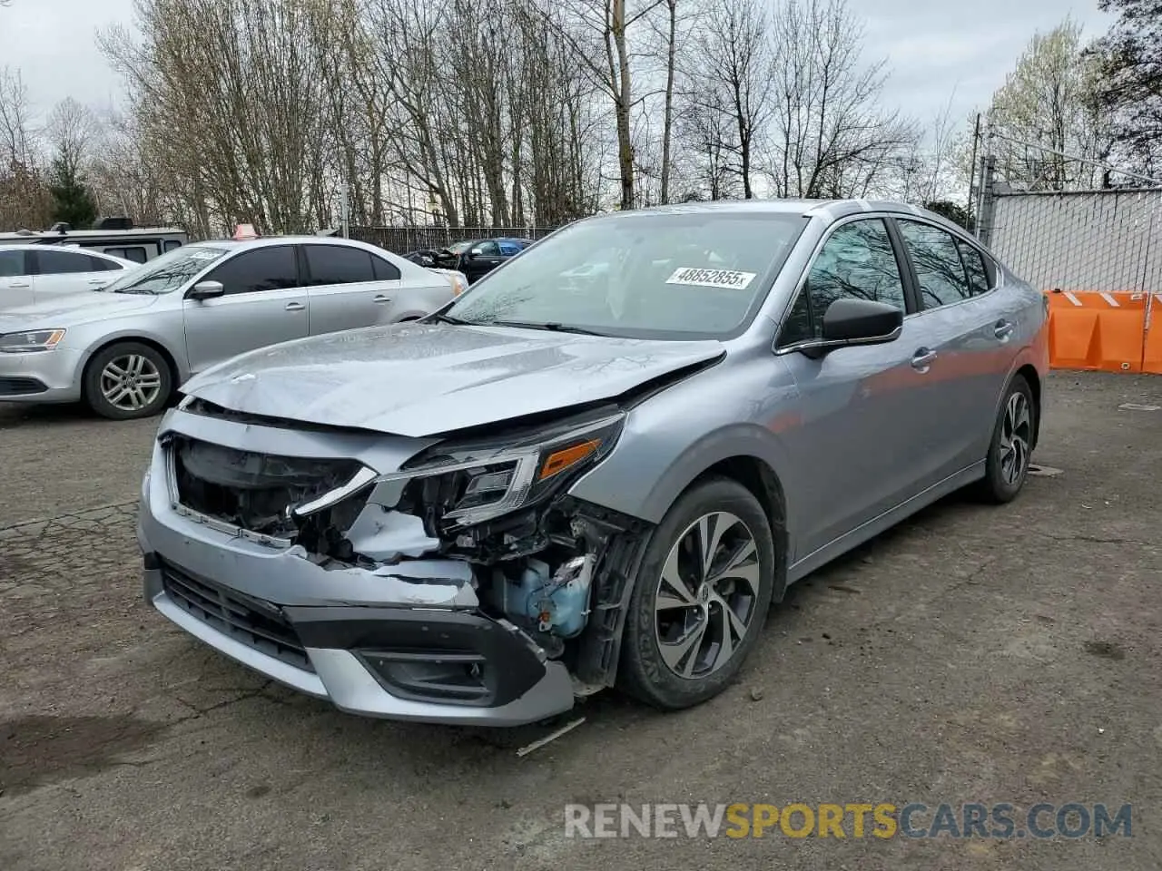 1 Фотография поврежденного автомобиля 4S3BWAB63L3033558 SUBARU LEGACY 2020