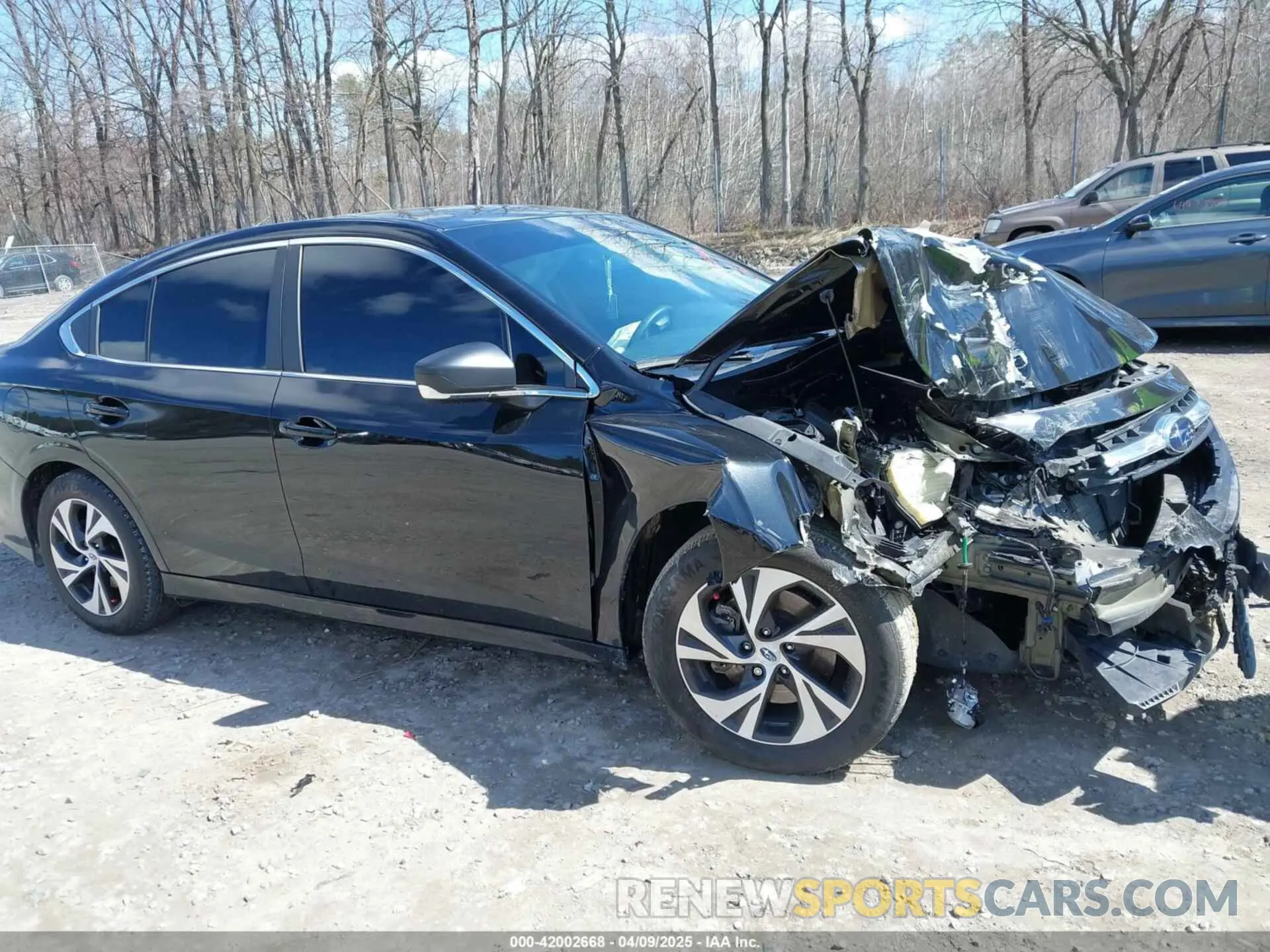 12 Photograph of a damaged car 4S3BWAB67L3011787 SUBARU LEGACY 2020