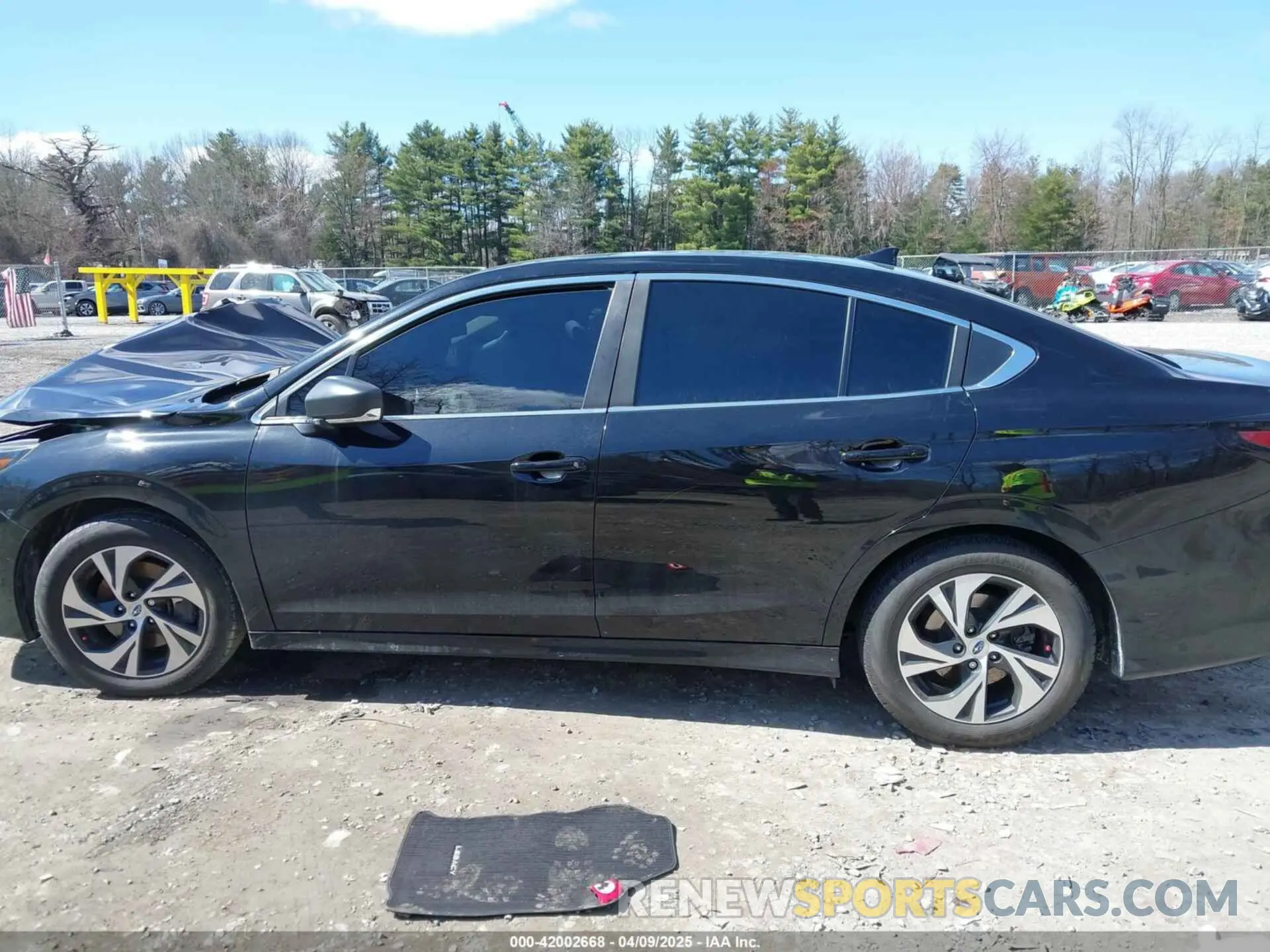 13 Photograph of a damaged car 4S3BWAB67L3011787 SUBARU LEGACY 2020