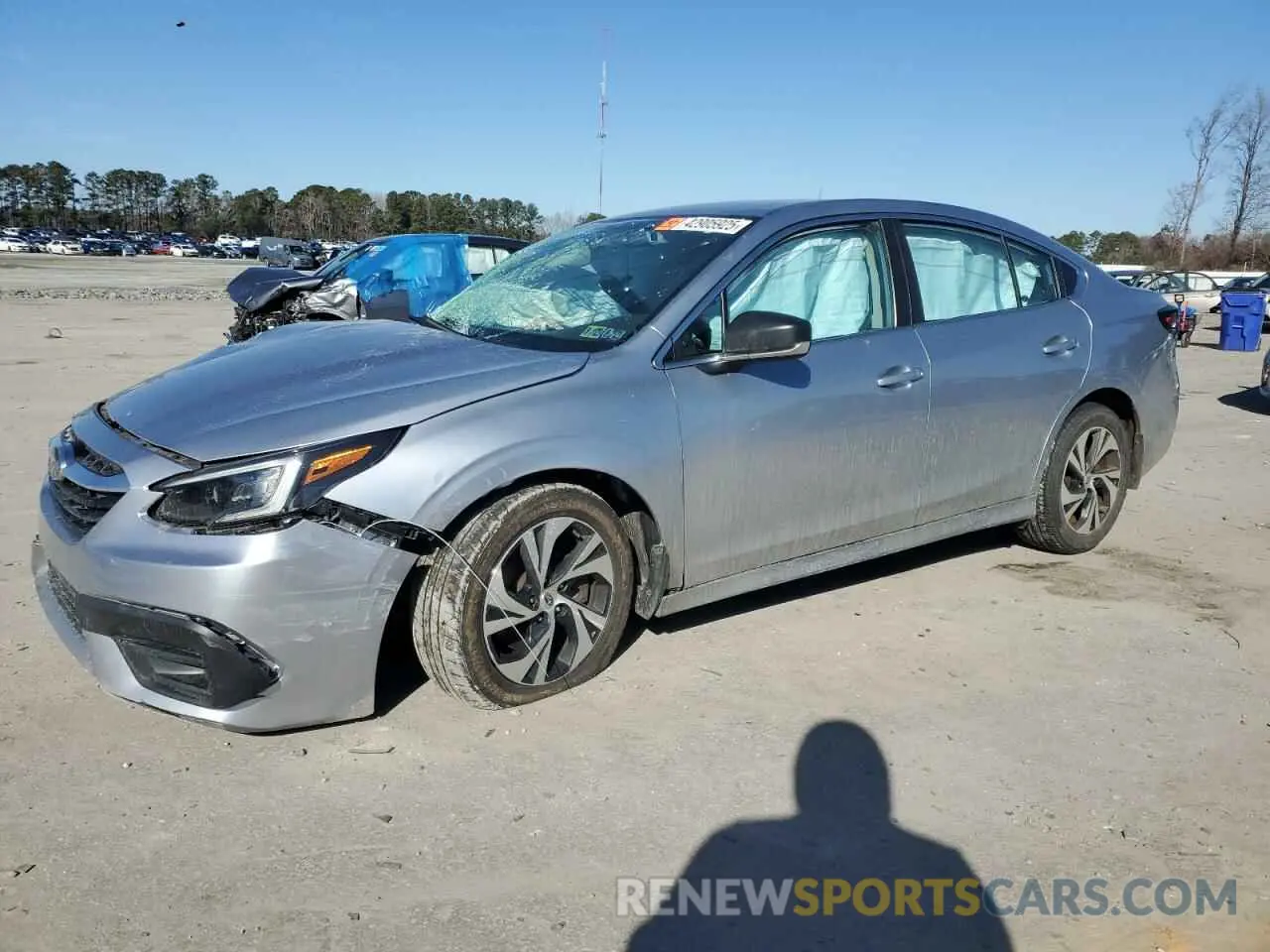 1 Фотография поврежденного автомобиля 4S3BWAB69L3003402 SUBARU LEGACY 2020