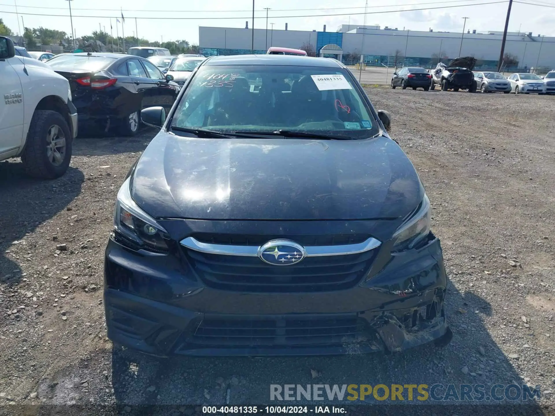 12 Photograph of a damaged car 4S3BWAB6XL3034545 SUBARU LEGACY 2020