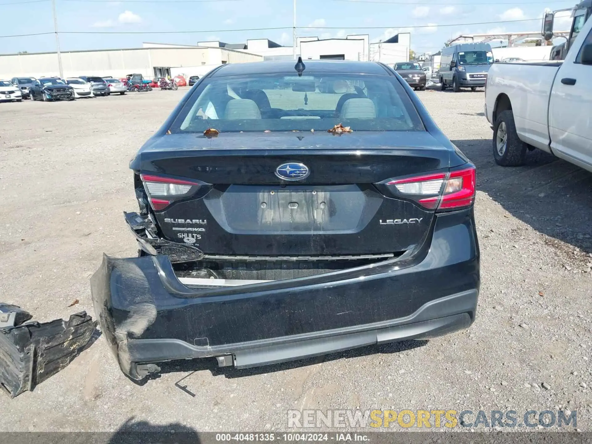 16 Photograph of a damaged car 4S3BWAB6XL3034545 SUBARU LEGACY 2020