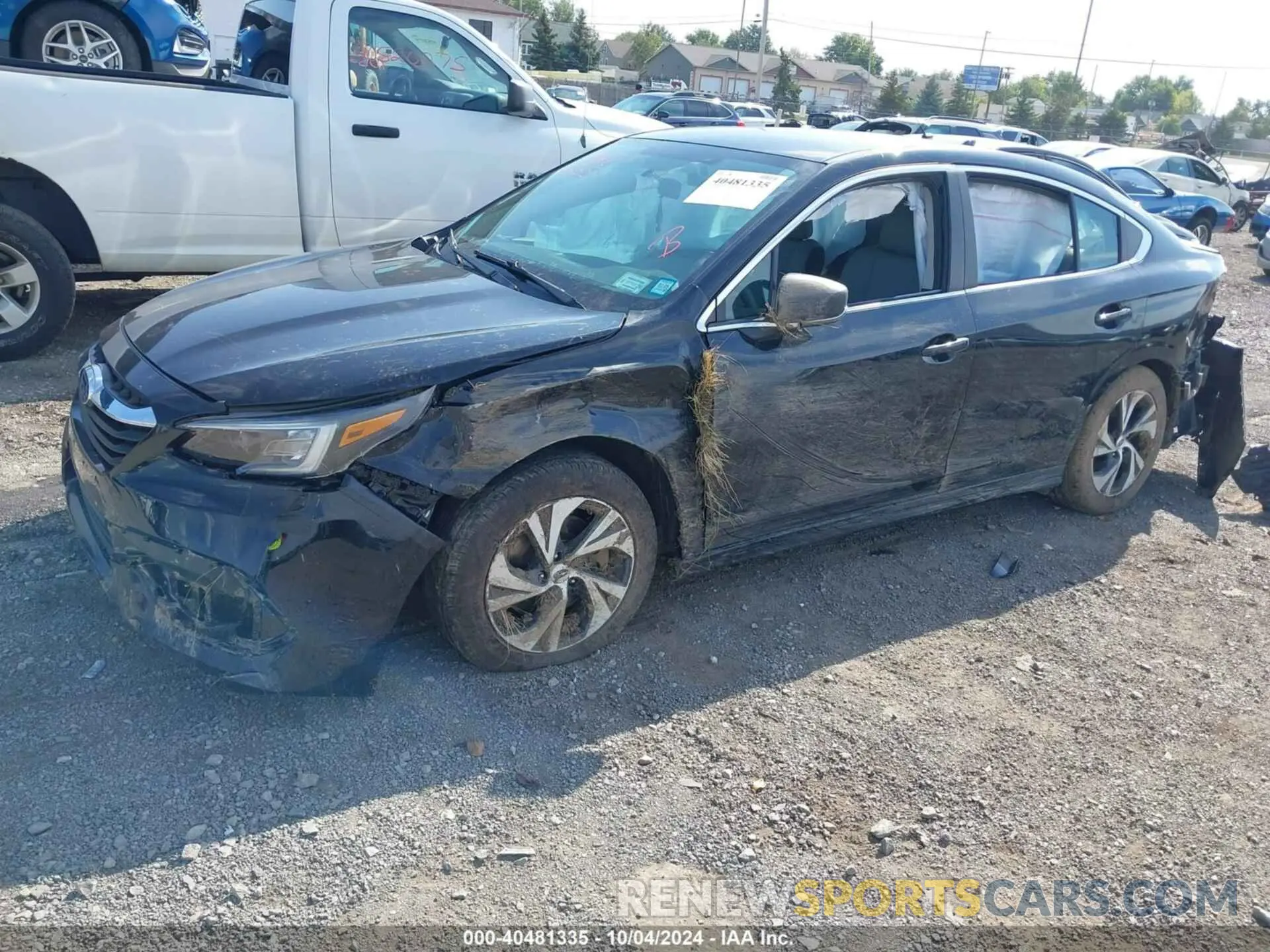 2 Photograph of a damaged car 4S3BWAB6XL3034545 SUBARU LEGACY 2020