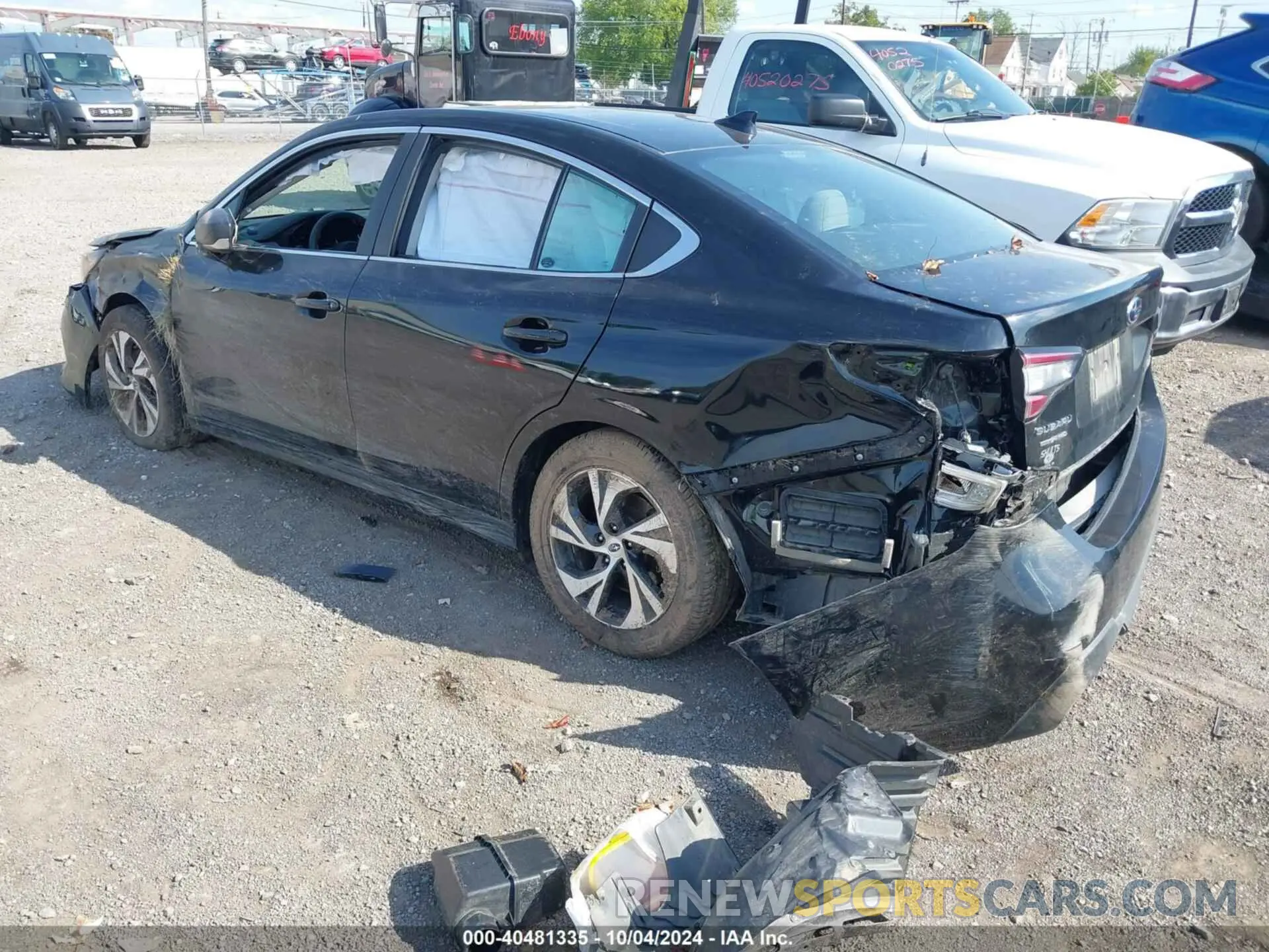 3 Photograph of a damaged car 4S3BWAB6XL3034545 SUBARU LEGACY 2020