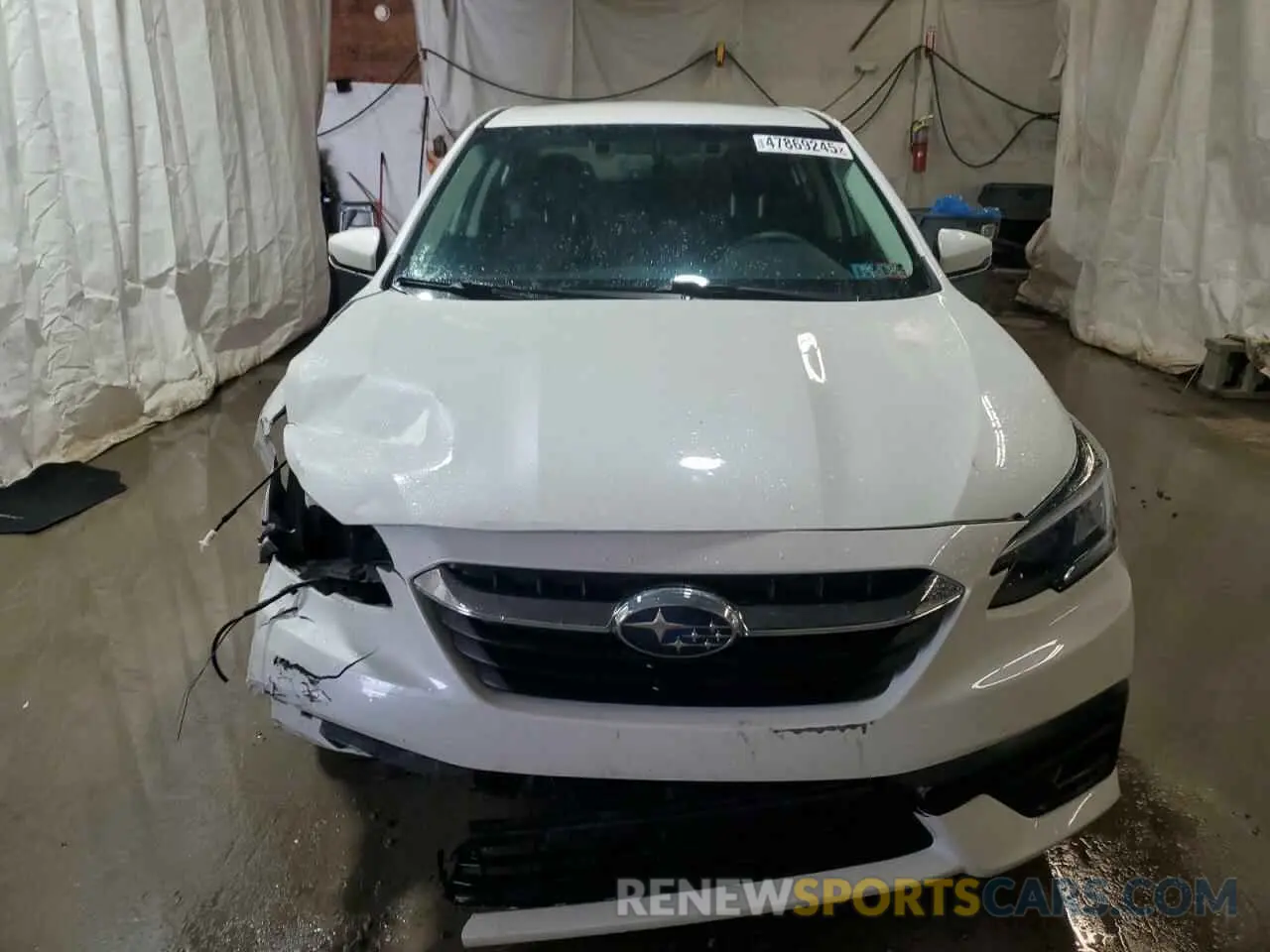 5 Фотография поврежденного автомобиля 4S3BWAC61L3015476 SUBARU LEGACY 2020