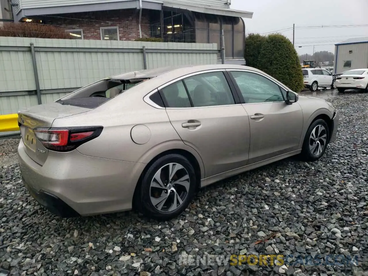 3 Photograph of a damaged car 4S3BWAC63L3011929 SUBARU LEGACY 2020