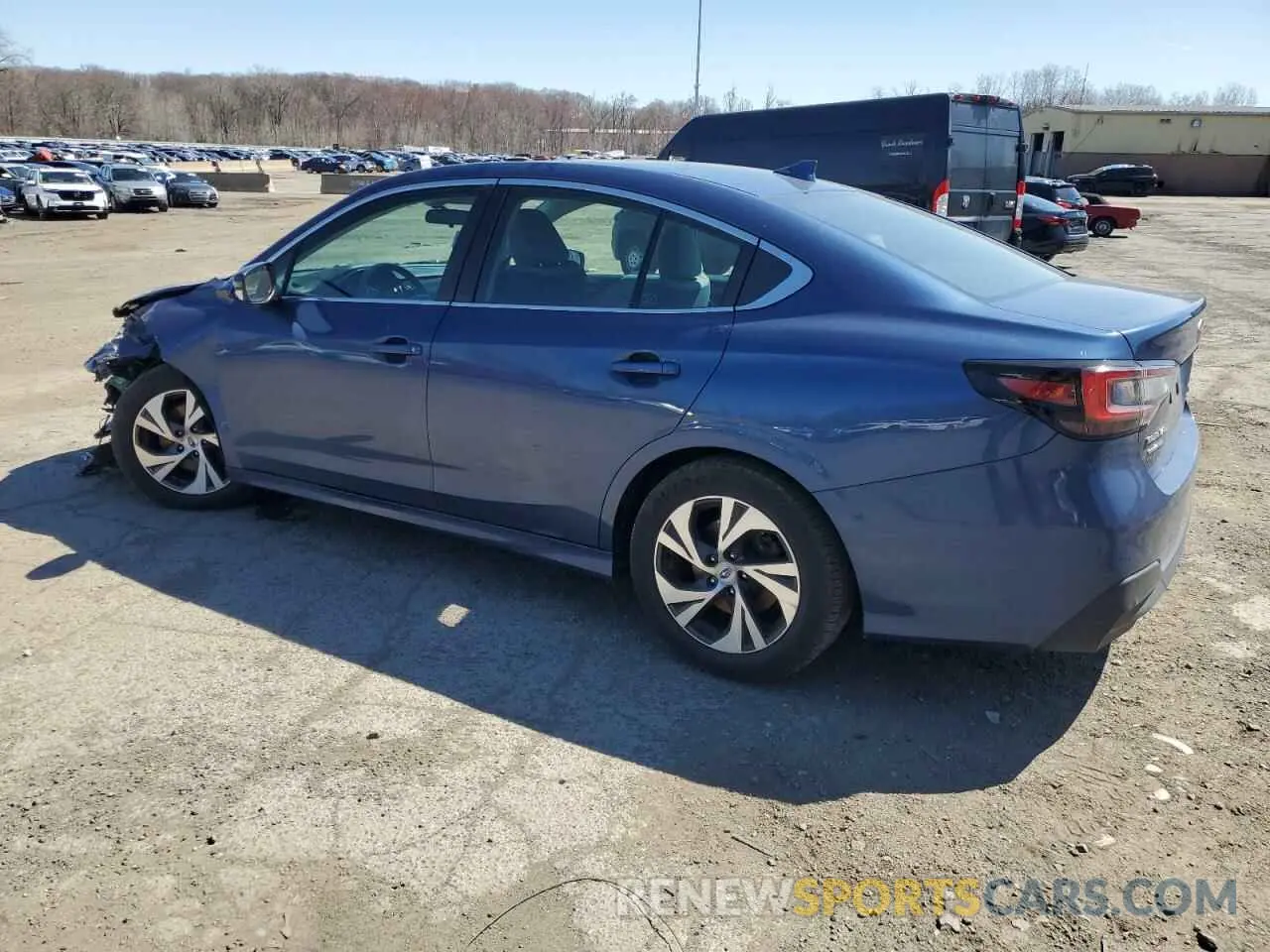 2 Photograph of a damaged car 4S3BWAC64L3027377 SUBARU LEGACY 2020