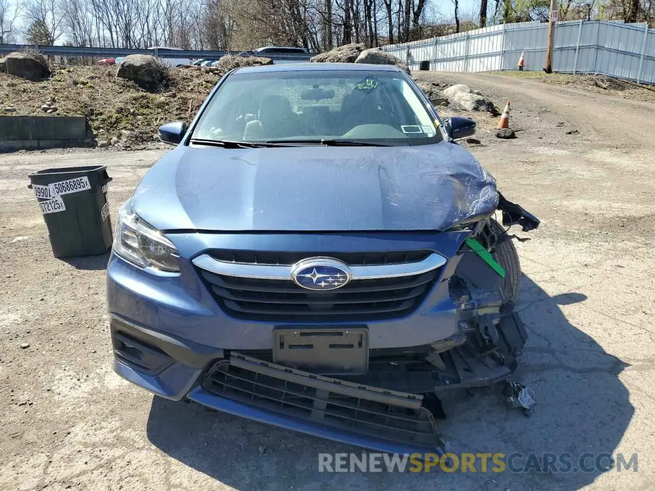 5 Photograph of a damaged car 4S3BWAC64L3027377 SUBARU LEGACY 2020