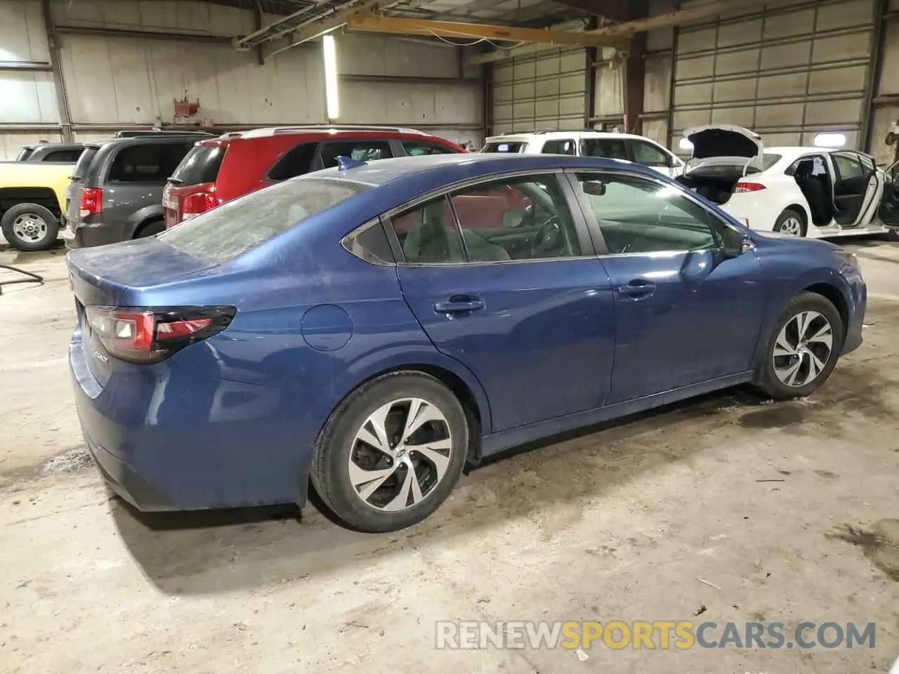 3 Photograph of a damaged car 4S3BWAC65L3002116 SUBARU LEGACY 2020