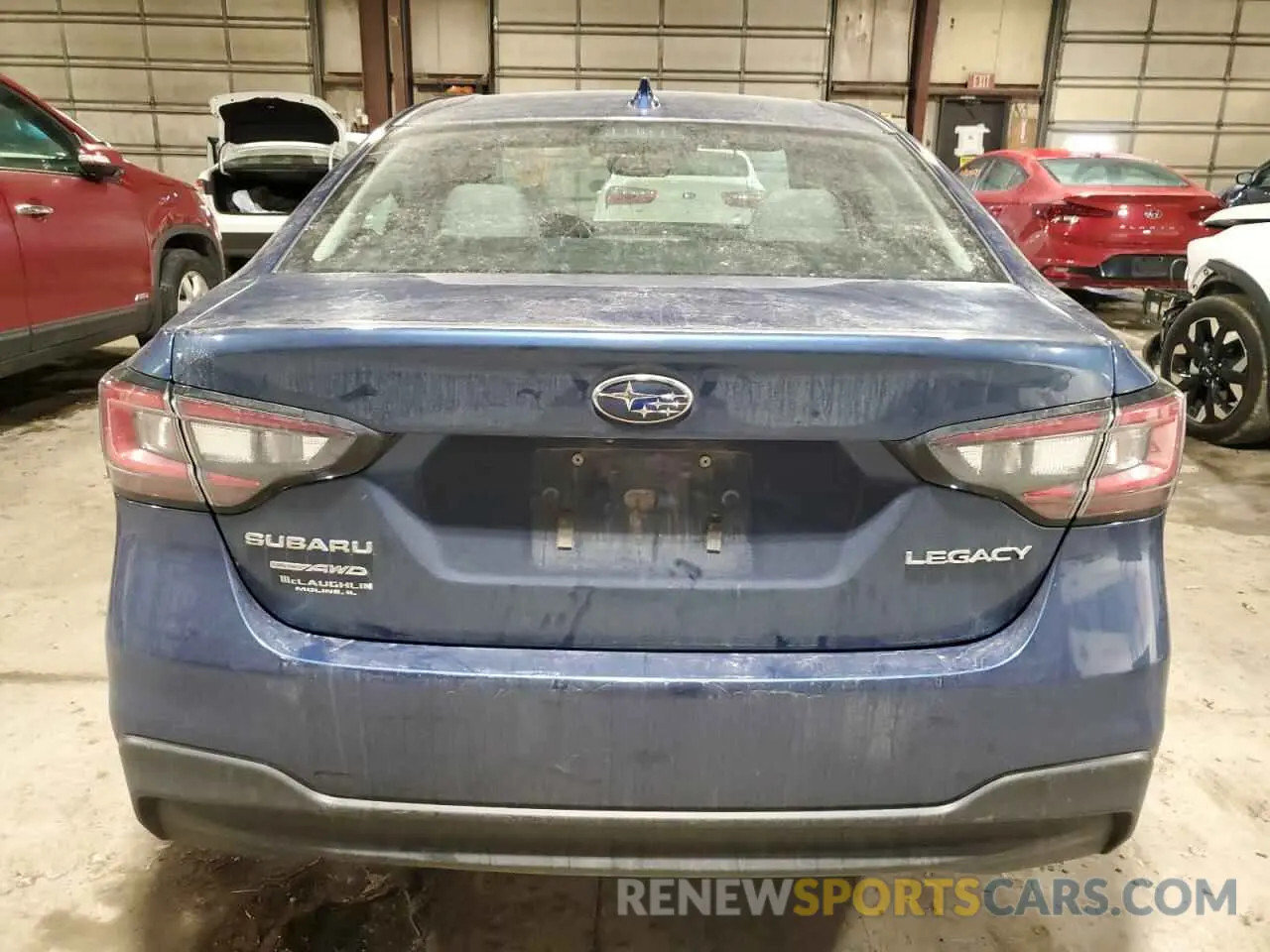 6 Photograph of a damaged car 4S3BWAC65L3002116 SUBARU LEGACY 2020