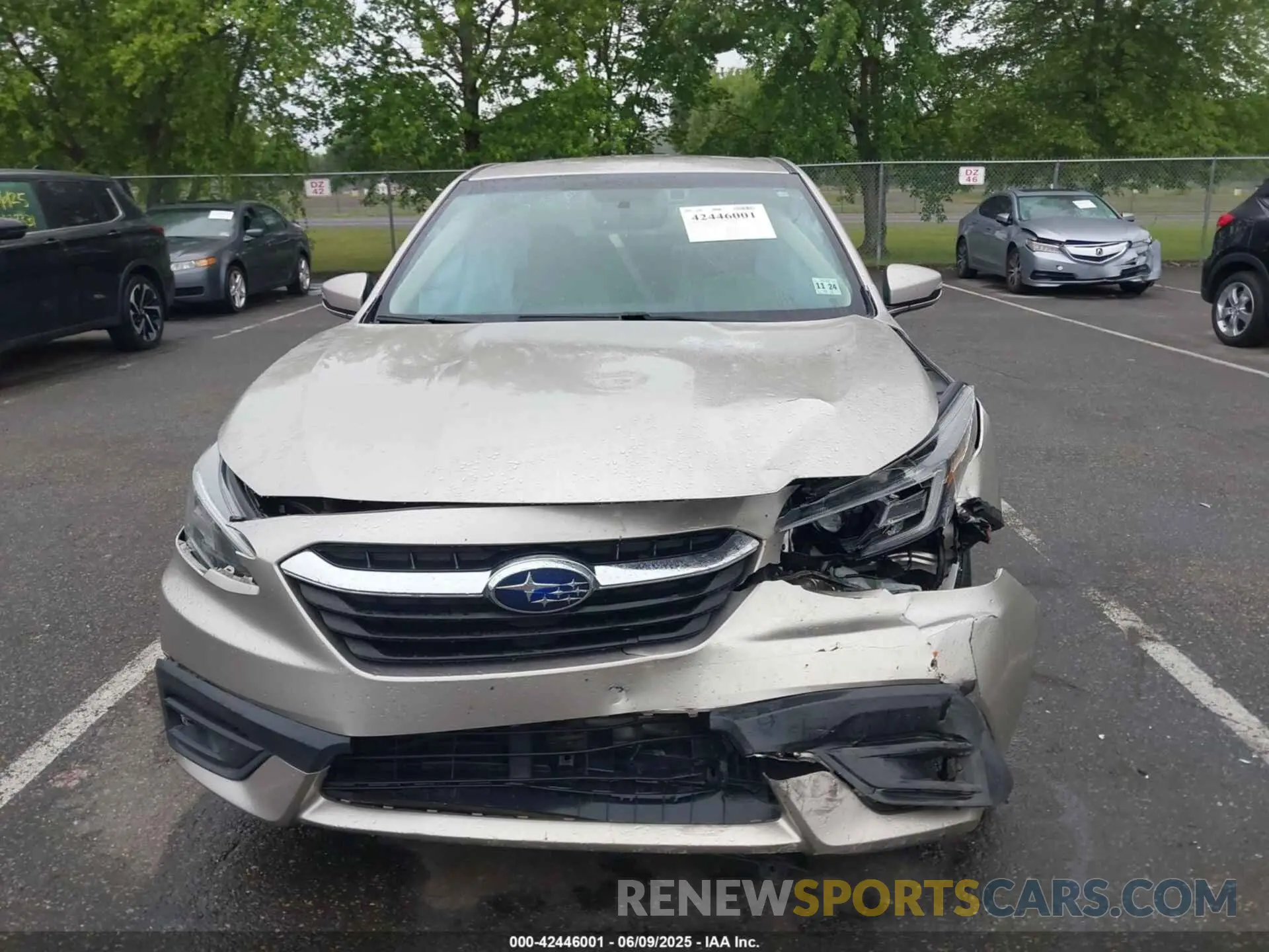 12 Photograph of a damaged car 4S3BWAC67L3003395 SUBARU LEGACY 2020