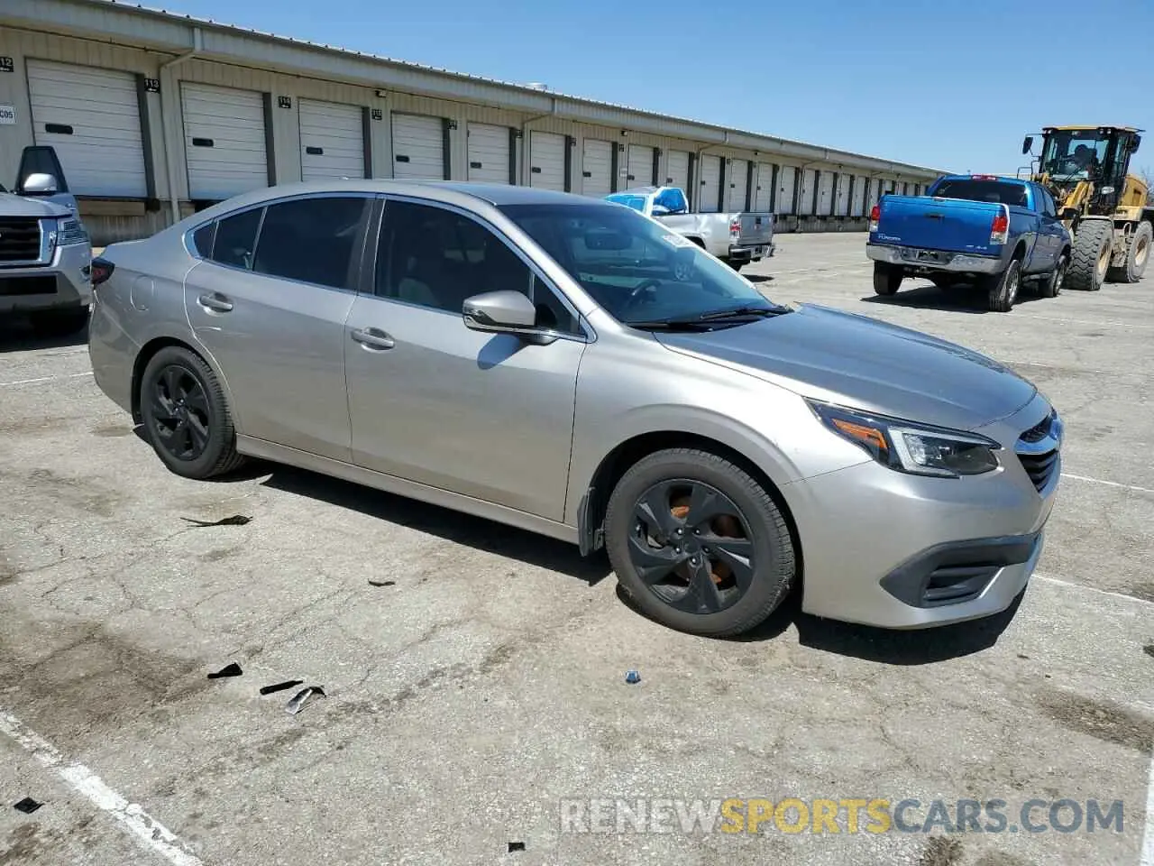 4 Фотография поврежденного автомобиля 4S3BWAC67L3003994 SUBARU LEGACY 2020