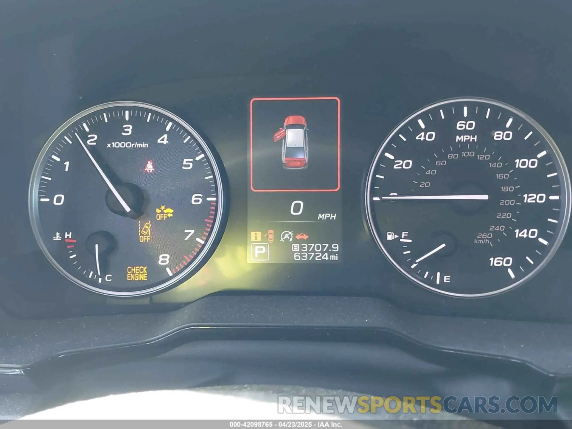 7 Фотография поврежденного автомобиля 4S3BWAC67L3005700 SUBARU LEGACY 2020