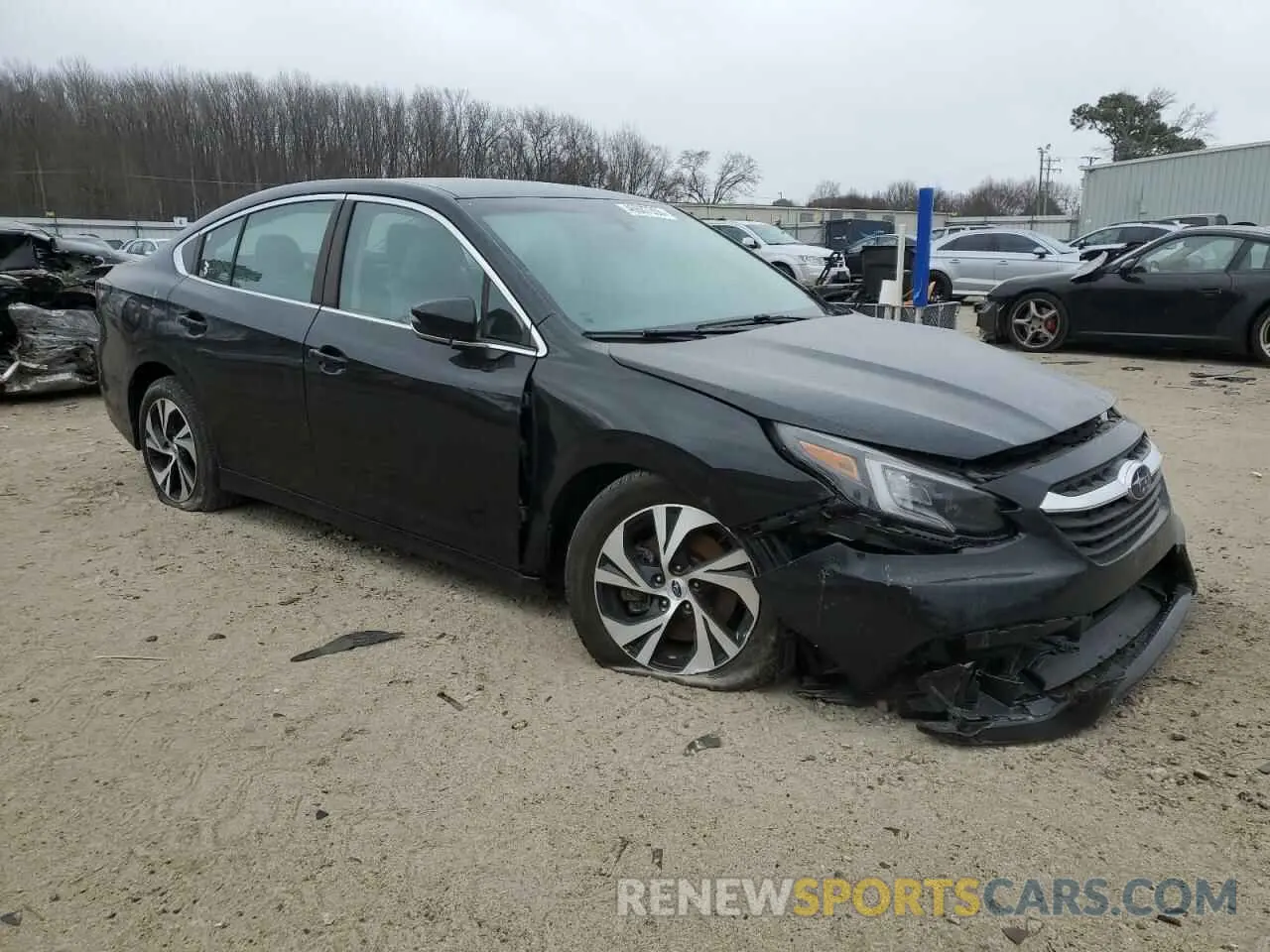 4 Фотография поврежденного автомобиля 4S3BWAC67L3029947 SUBARU LEGACY 2020
