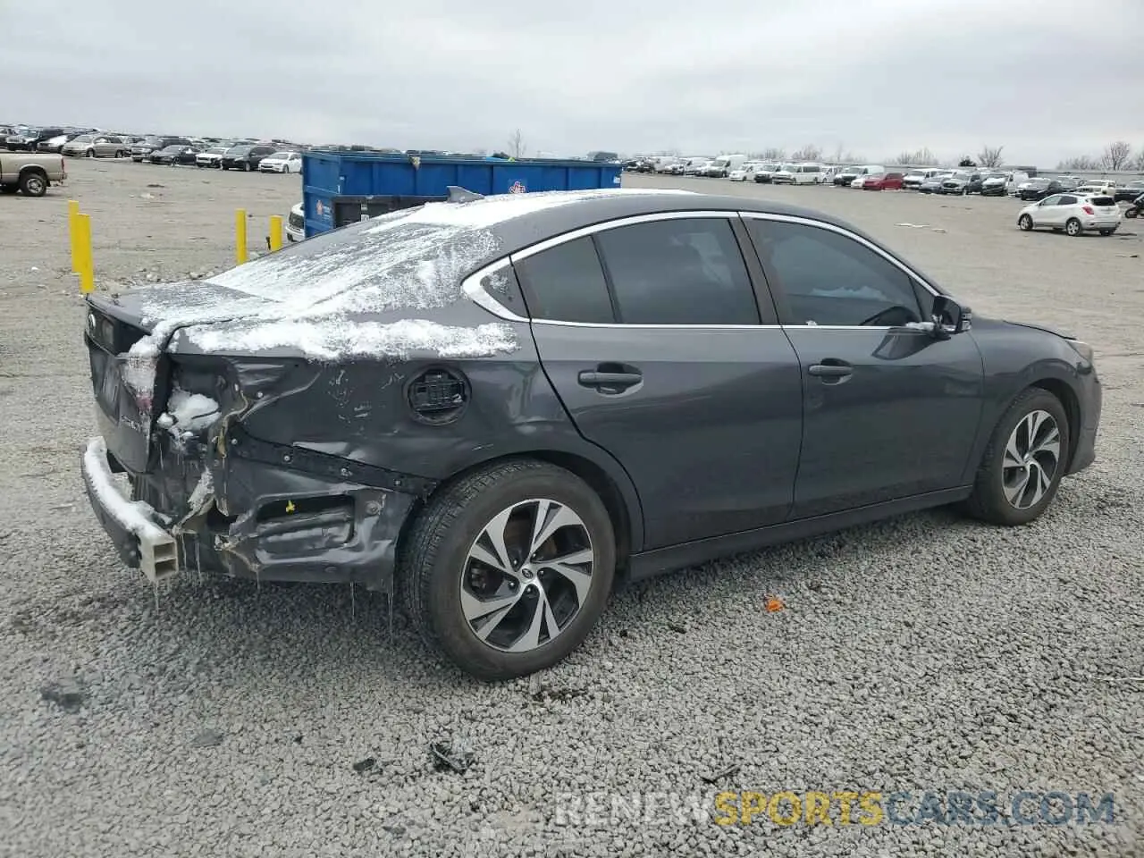 3 Фотография поврежденного автомобиля 4S3BWAC6XL3032552 SUBARU LEGACY 2020