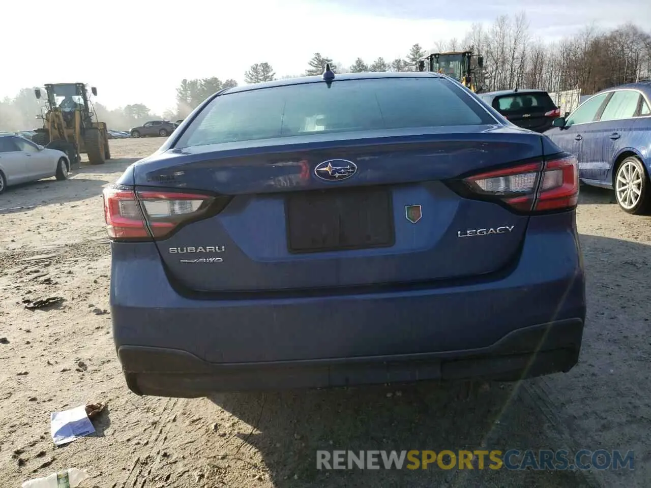 6 Photograph of a damaged car 4S3BWAE68L3016718 SUBARU LEGACY 2020