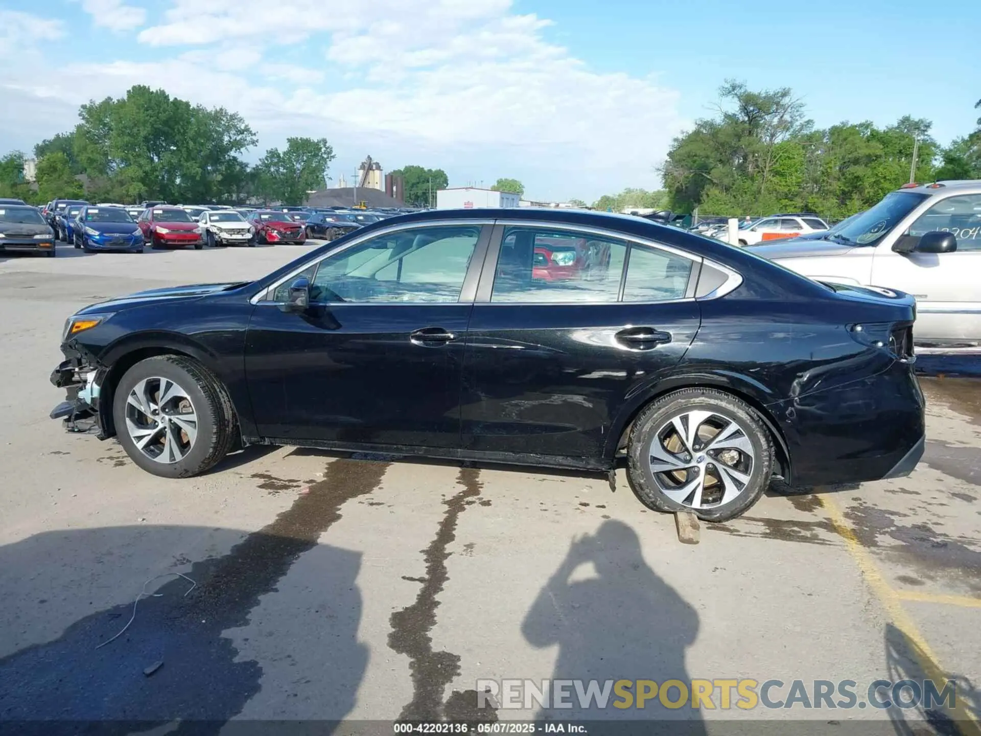 15 Photograph of a damaged car 4S3BWAE6XL3004599 SUBARU LEGACY 2020