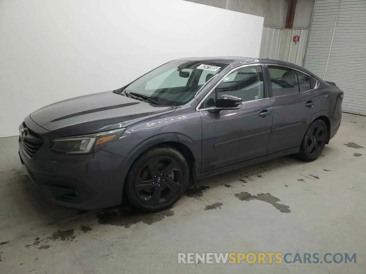 1 Photograph of a damaged car 4S3BWAG65L3023428 SUBARU LEGACY 2020