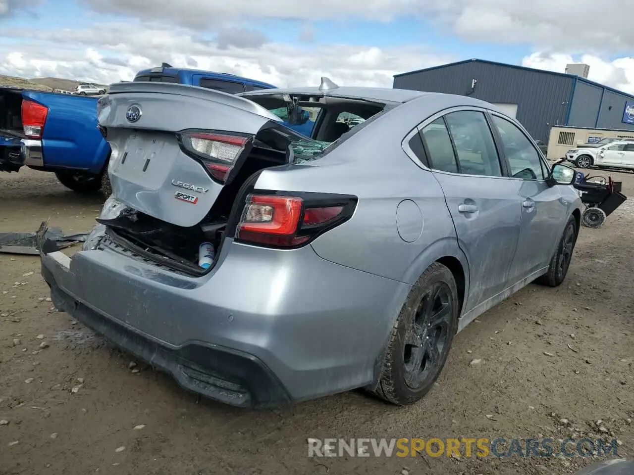 3 Photograph of a damaged car 4S3BWAG66L3006623 SUBARU LEGACY 2020