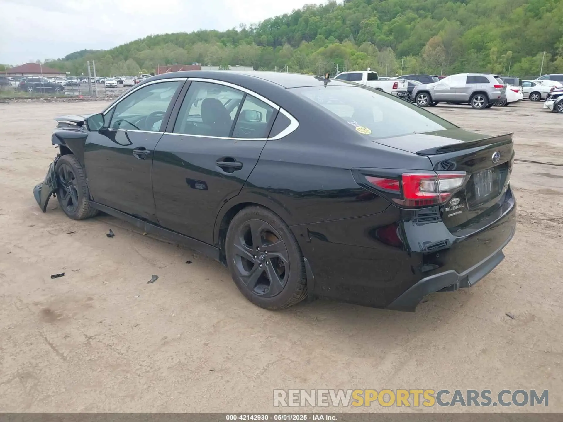 3 Photograph of a damaged car 4S3BWAG68L3022998 SUBARU LEGACY 2020