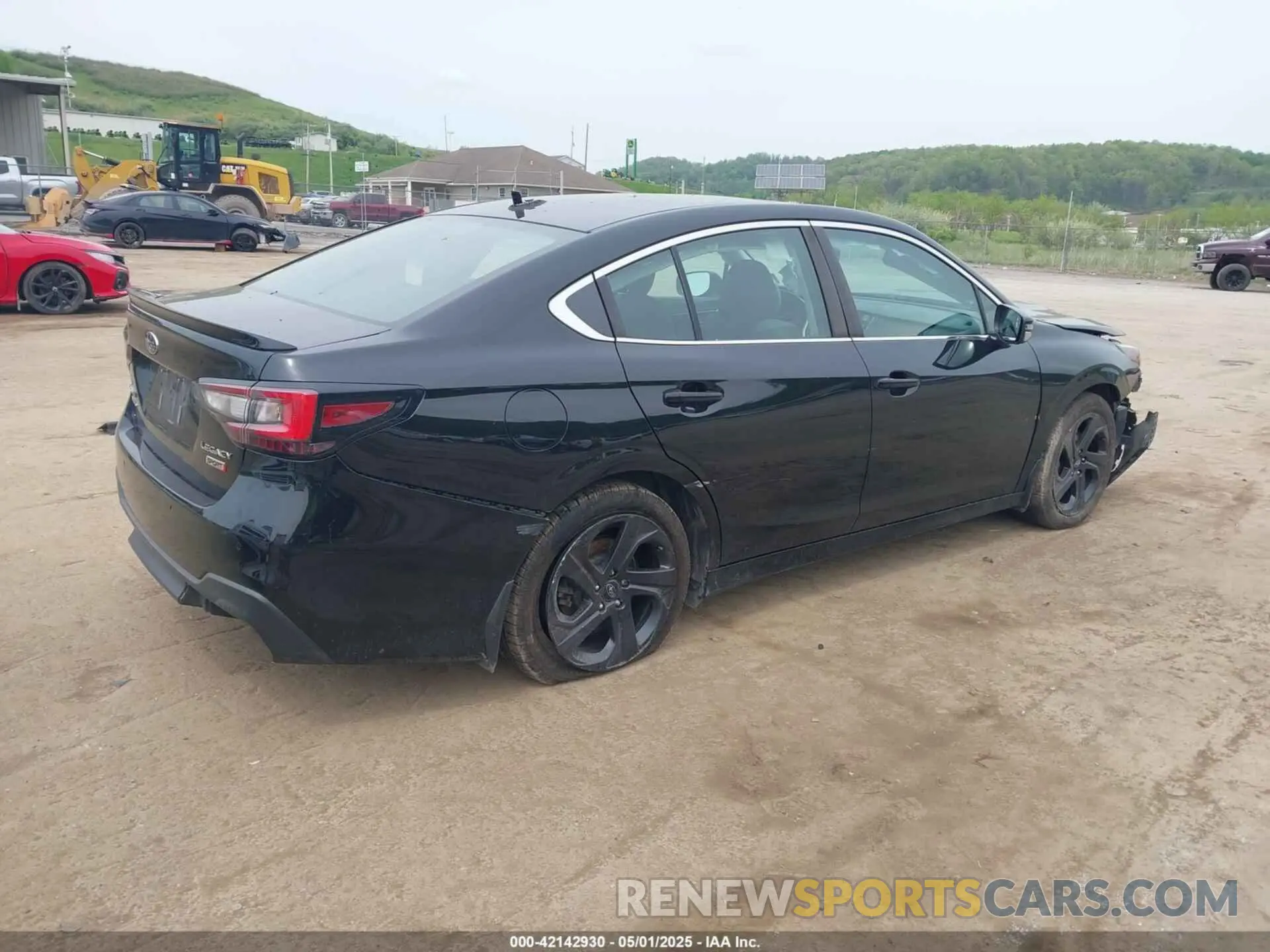 4 Photograph of a damaged car 4S3BWAG68L3022998 SUBARU LEGACY 2020