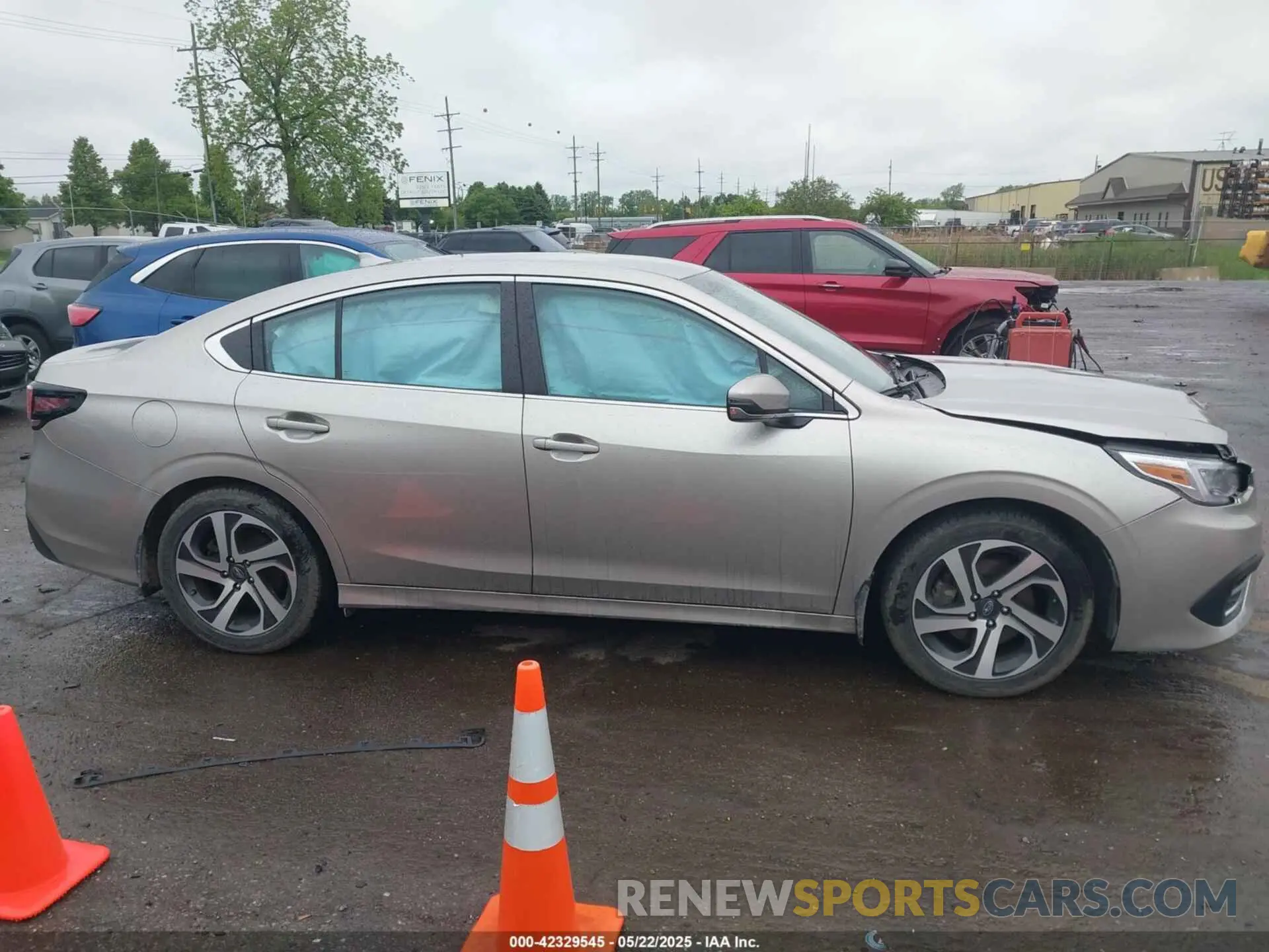 13 Фотография поврежденного автомобиля 4S3BWAL64L3013964 SUBARU LEGACY 2020