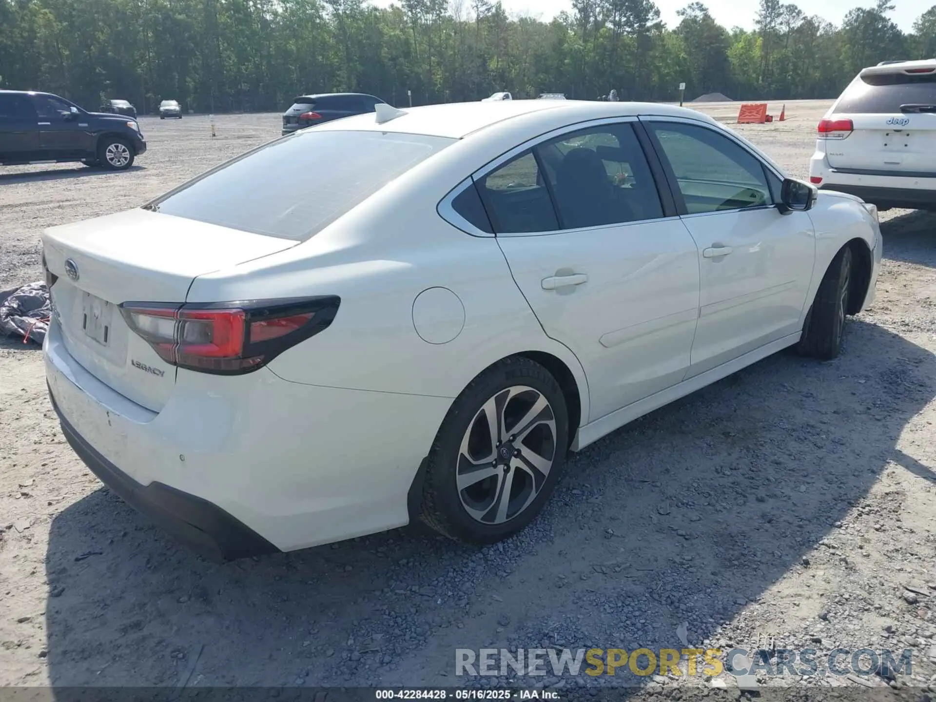 4 Photograph of a damaged car 4S3BWAN62L3024295 SUBARU LEGACY 2020