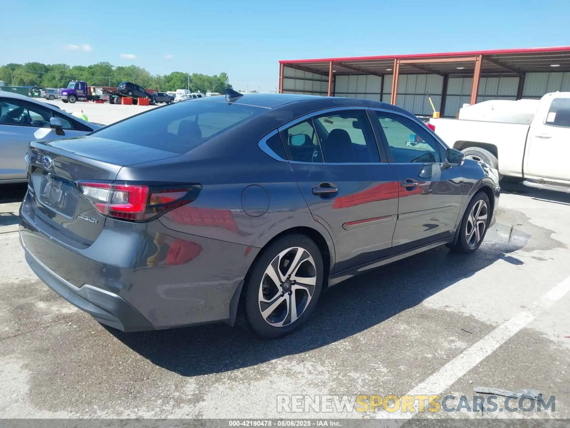 4 Photograph of a damaged car 4S3BWAN63L3017159 SUBARU LEGACY 2020