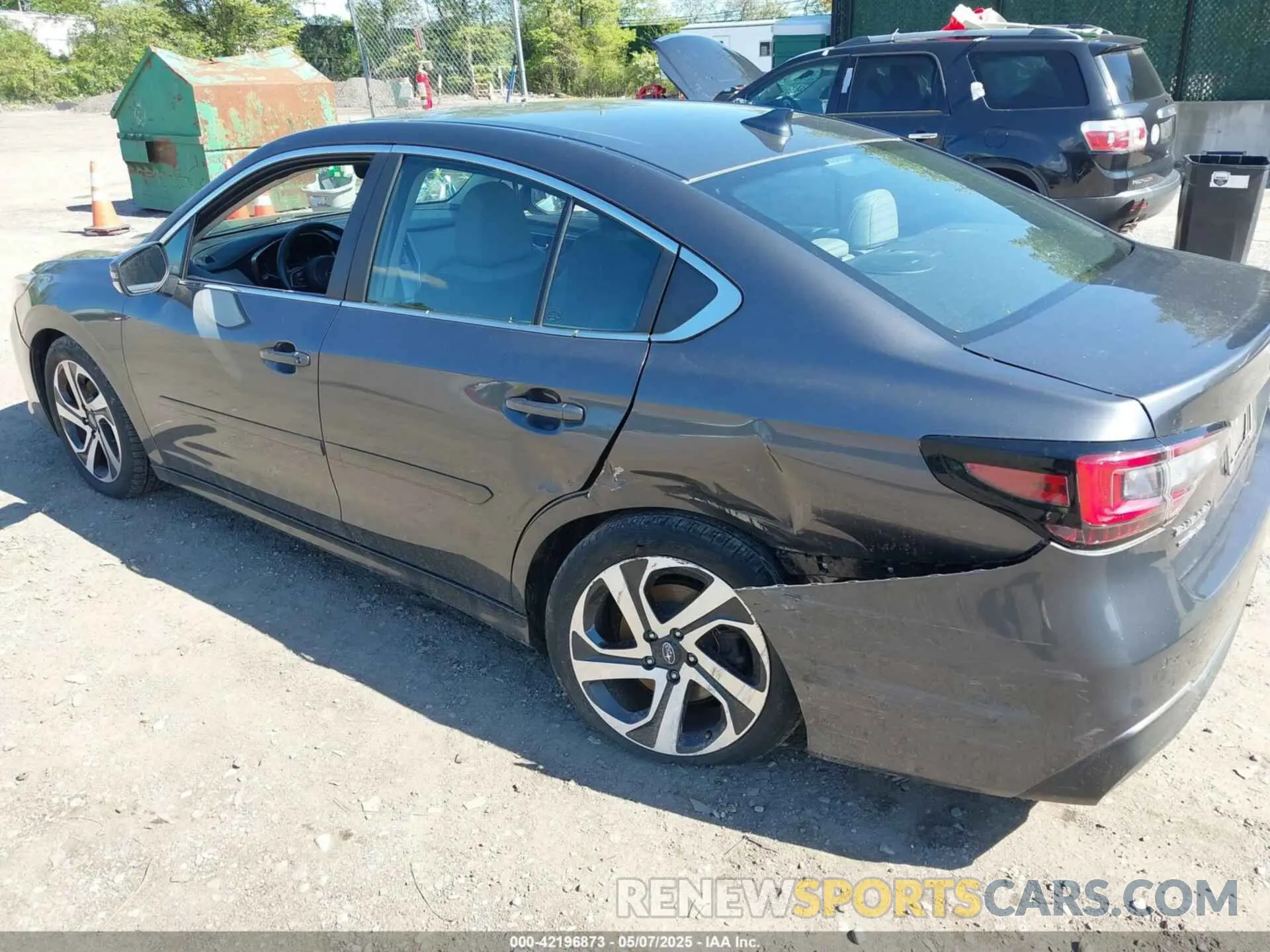 6 Photograph of a damaged car 4S3BWAN63L3033295 SUBARU LEGACY 2020