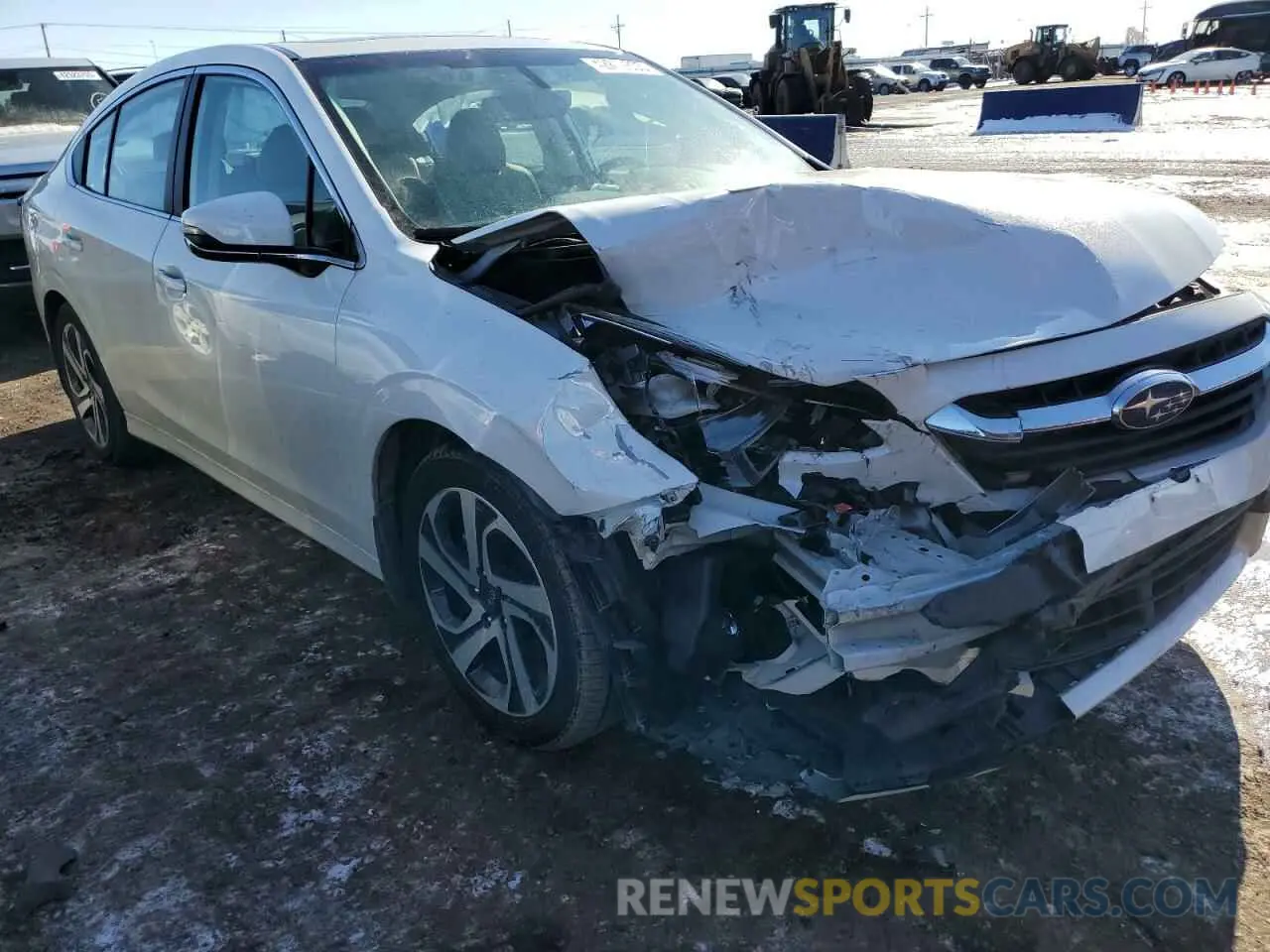 4 Photograph of a damaged car 4S3BWAN66L3020895 SUBARU LEGACY 2020