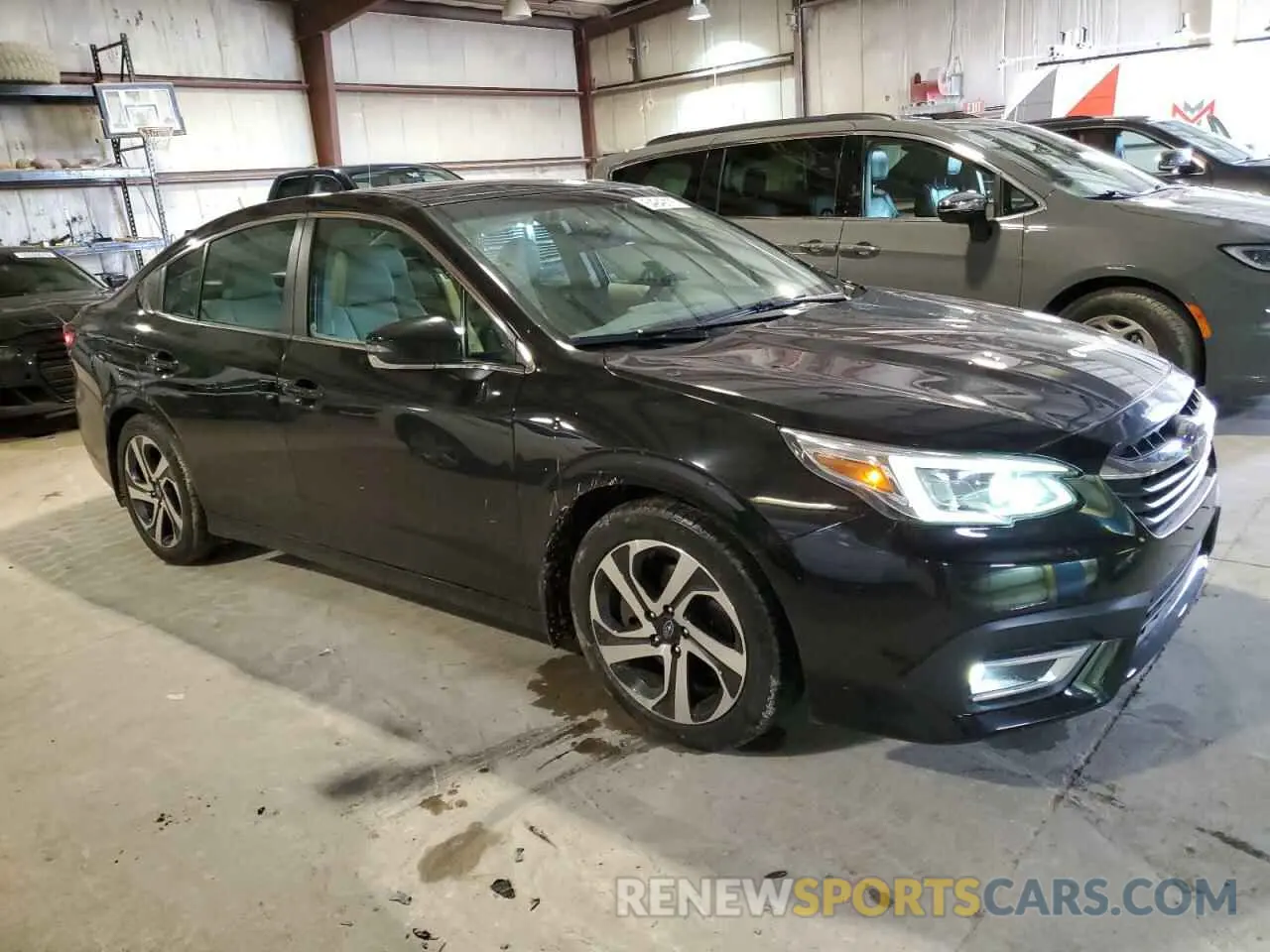 4 Photograph of a damaged car 4S3BWAN68L3024303 SUBARU LEGACY 2020