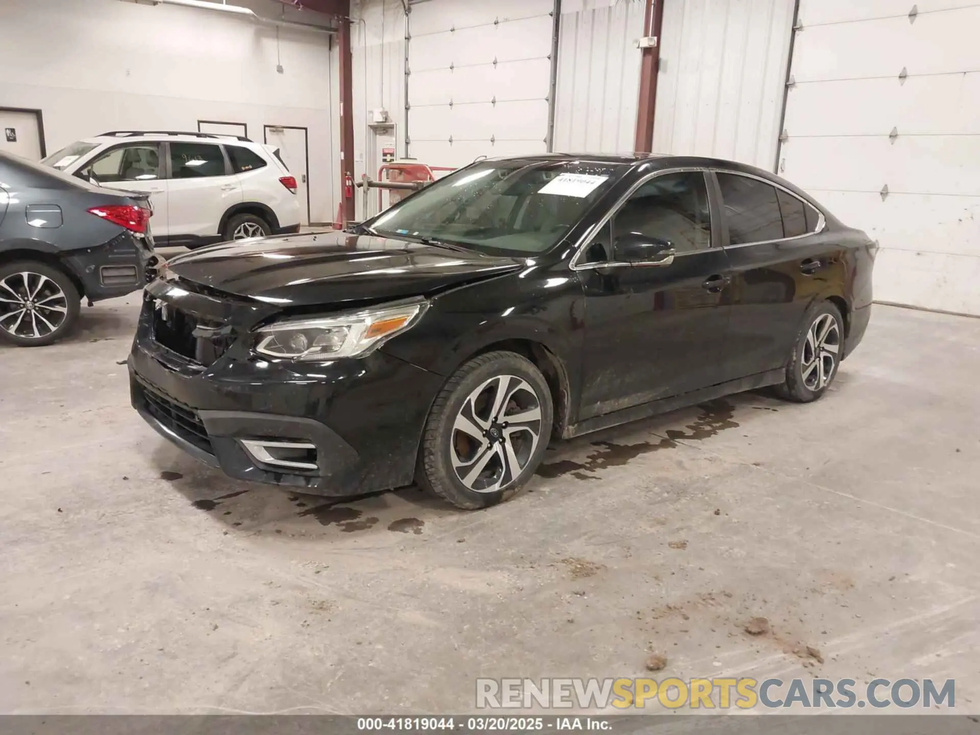 2 Photograph of a damaged car 4S3BWGN63L3034322 SUBARU LEGACY 2020
