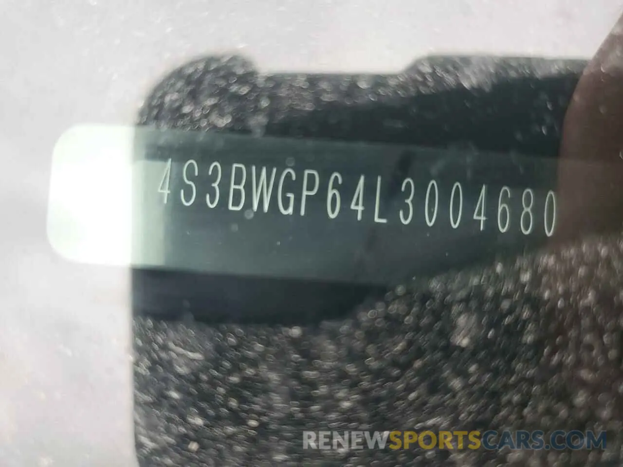 12 Фотография поврежденного автомобиля 4S3BWGP64L3004680 SUBARU LEGACY 2020