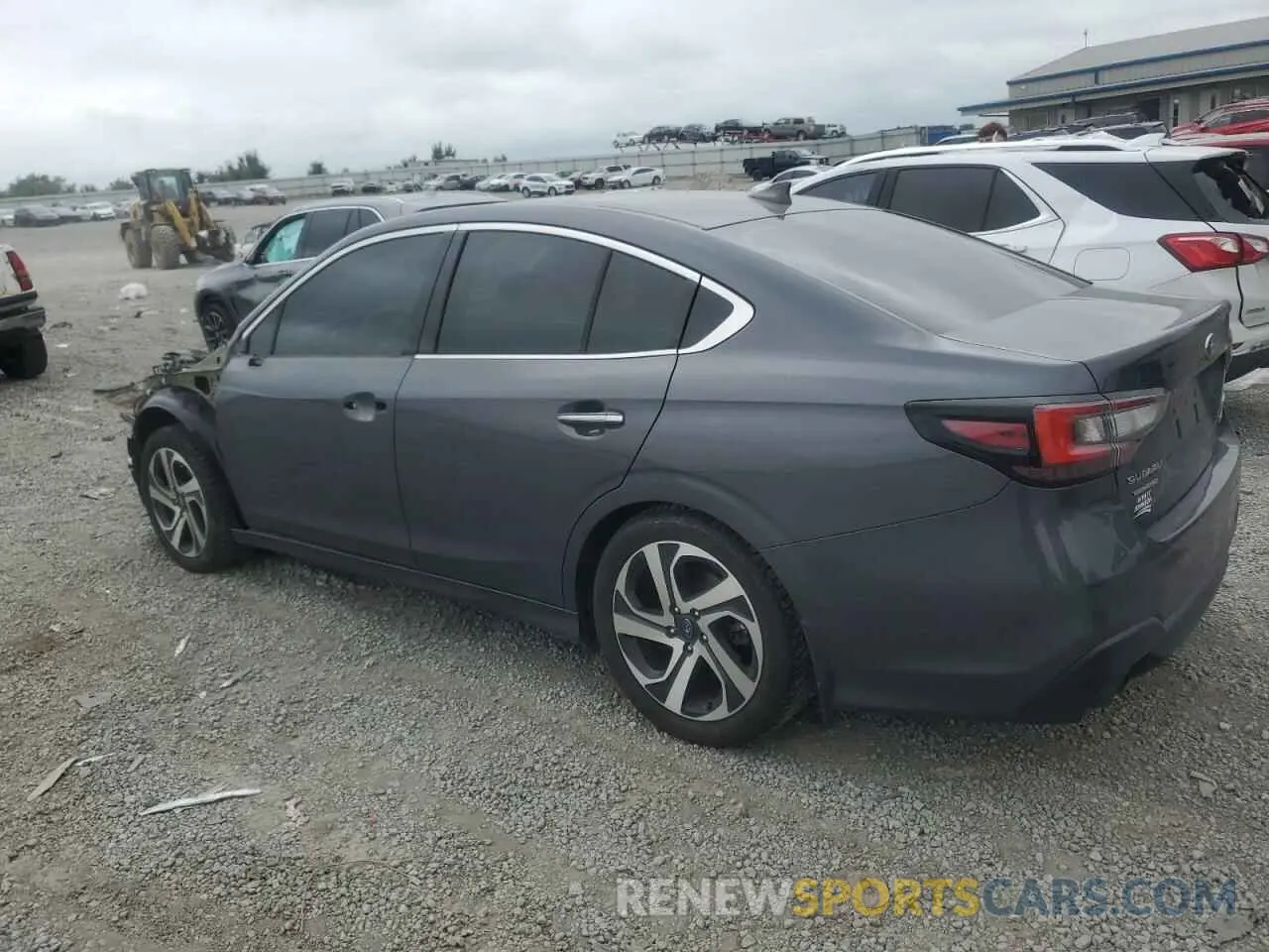 2 Фотография поврежденного автомобиля 4S3BWGP64L3004680 SUBARU LEGACY 2020