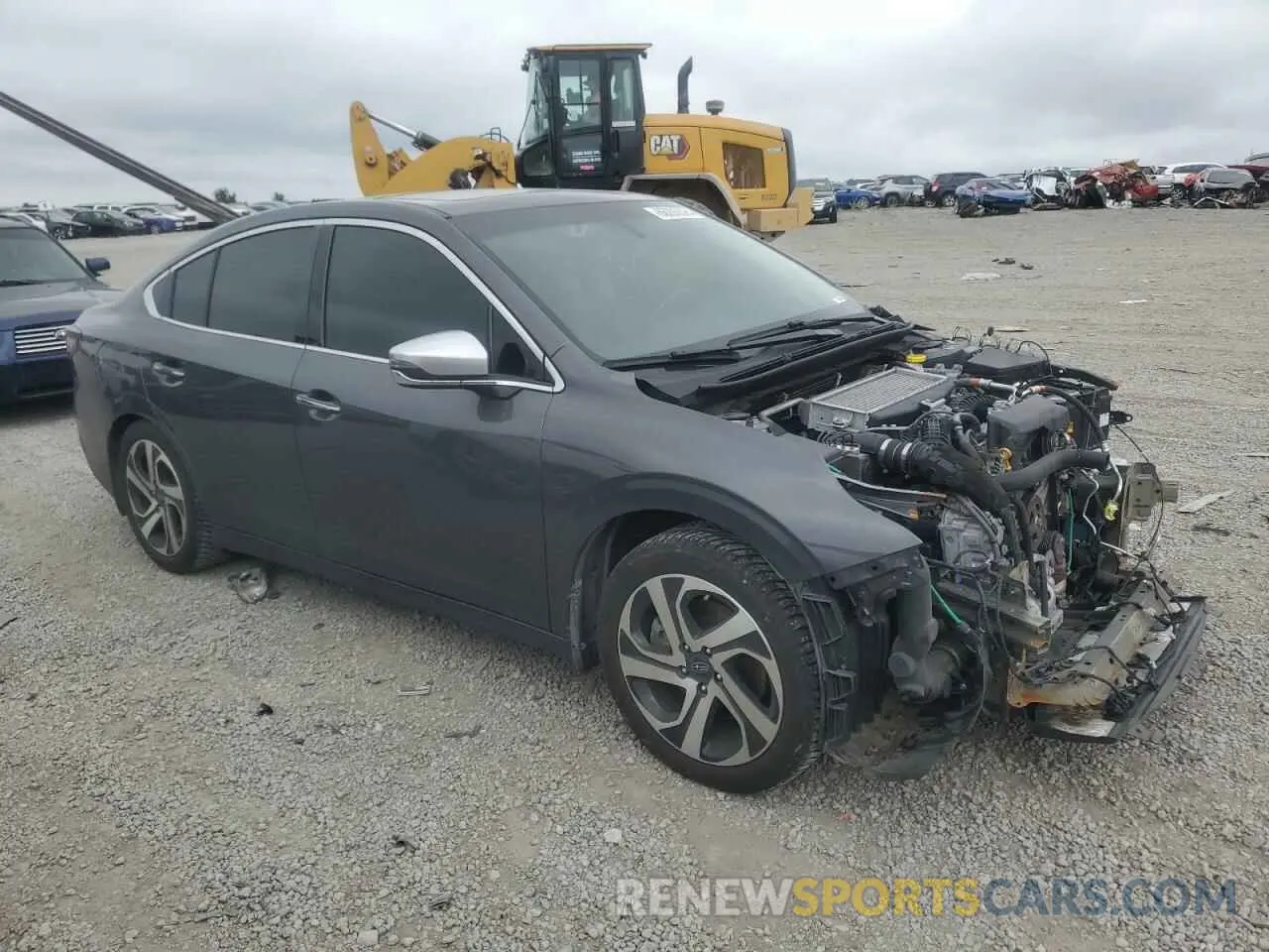 4 Фотография поврежденного автомобиля 4S3BWGP64L3004680 SUBARU LEGACY 2020