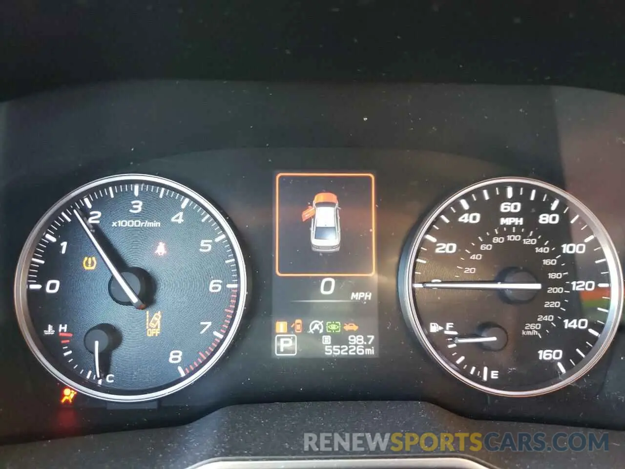 9 Фотография поврежденного автомобиля 4S3BWGP6XL3005381 SUBARU LEGACY 2020