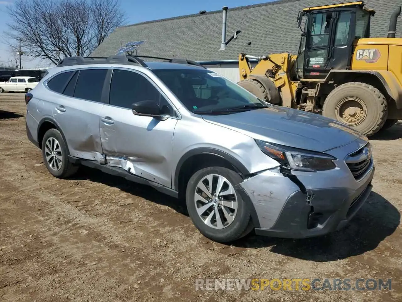 4 Фотография поврежденного автомобиля 4S4BTAAC2L3238848 SUBARU LEGACY 2020