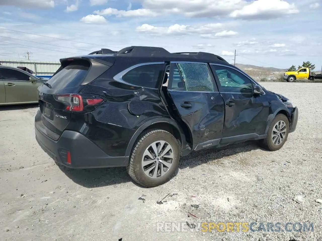 3 Photograph of a damaged car 4S4BTAACXL3180410 SUBARU LEGACY 2020